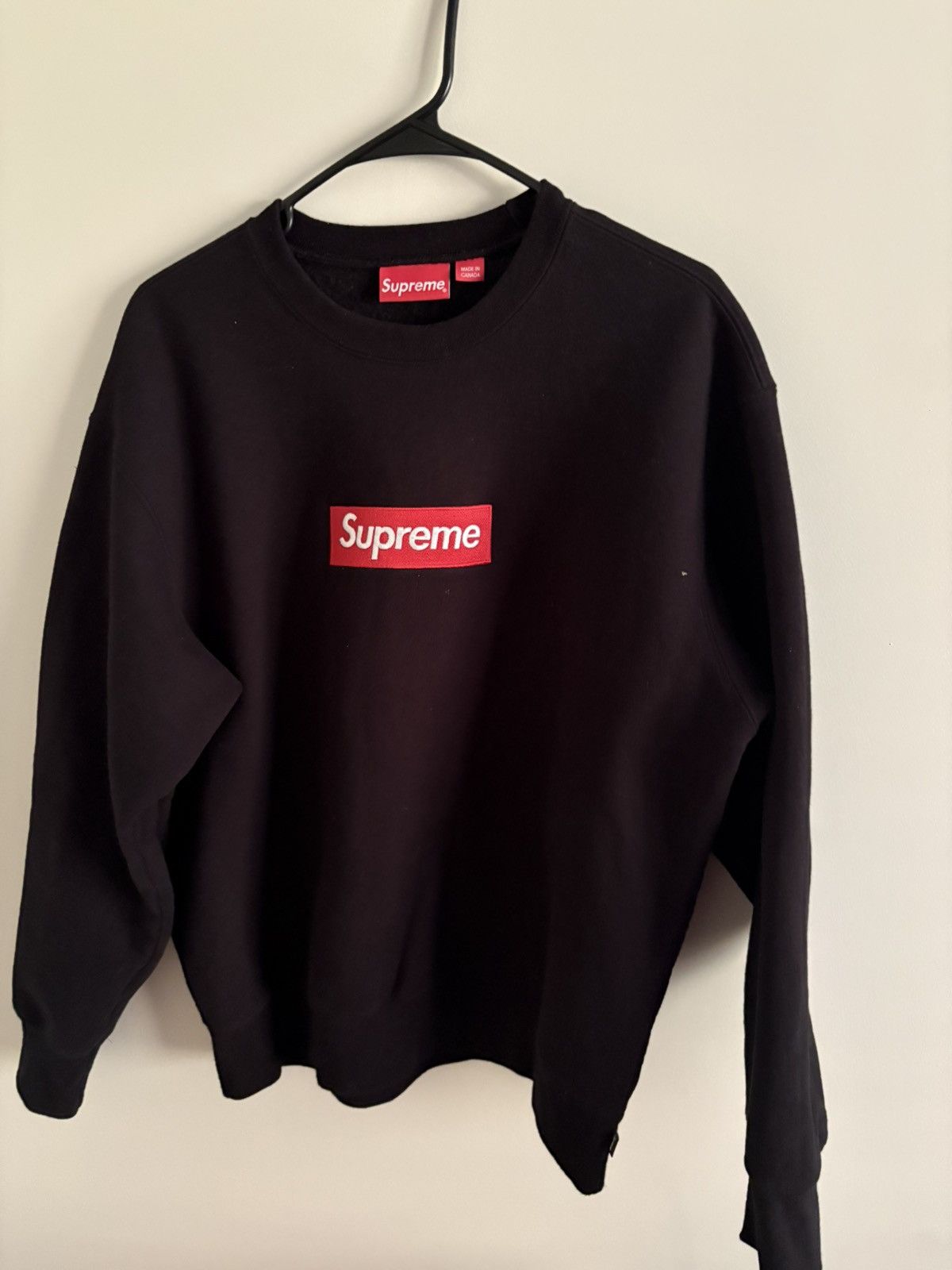 Supreme Supreme Box Logo Crew Neck Size US M / EU 48-50 / 2 - 1 Thumbnail