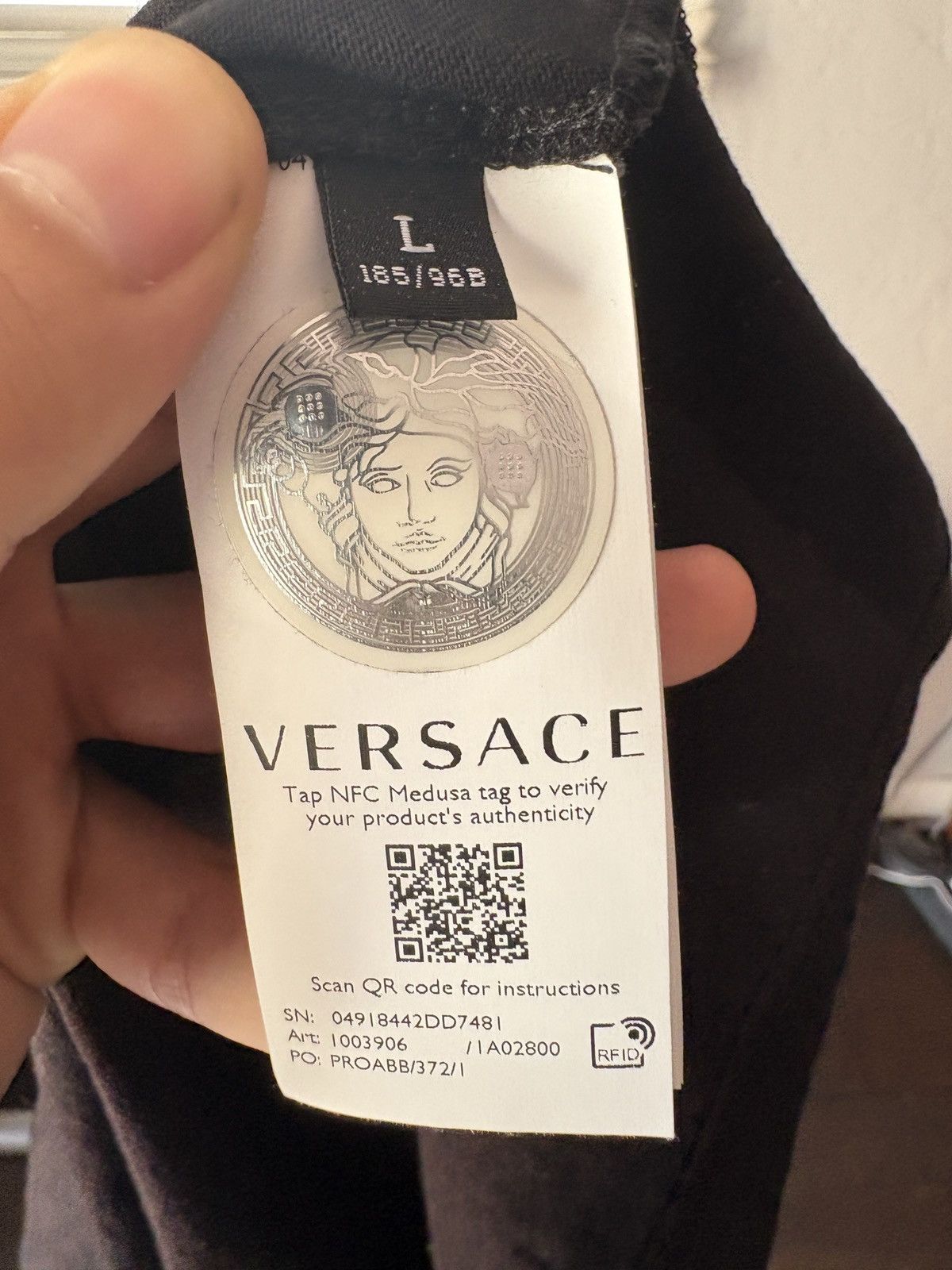 Versace Versace Medusa Tee Size US L / EU 52-54 / 3 - 4 Thumbnail