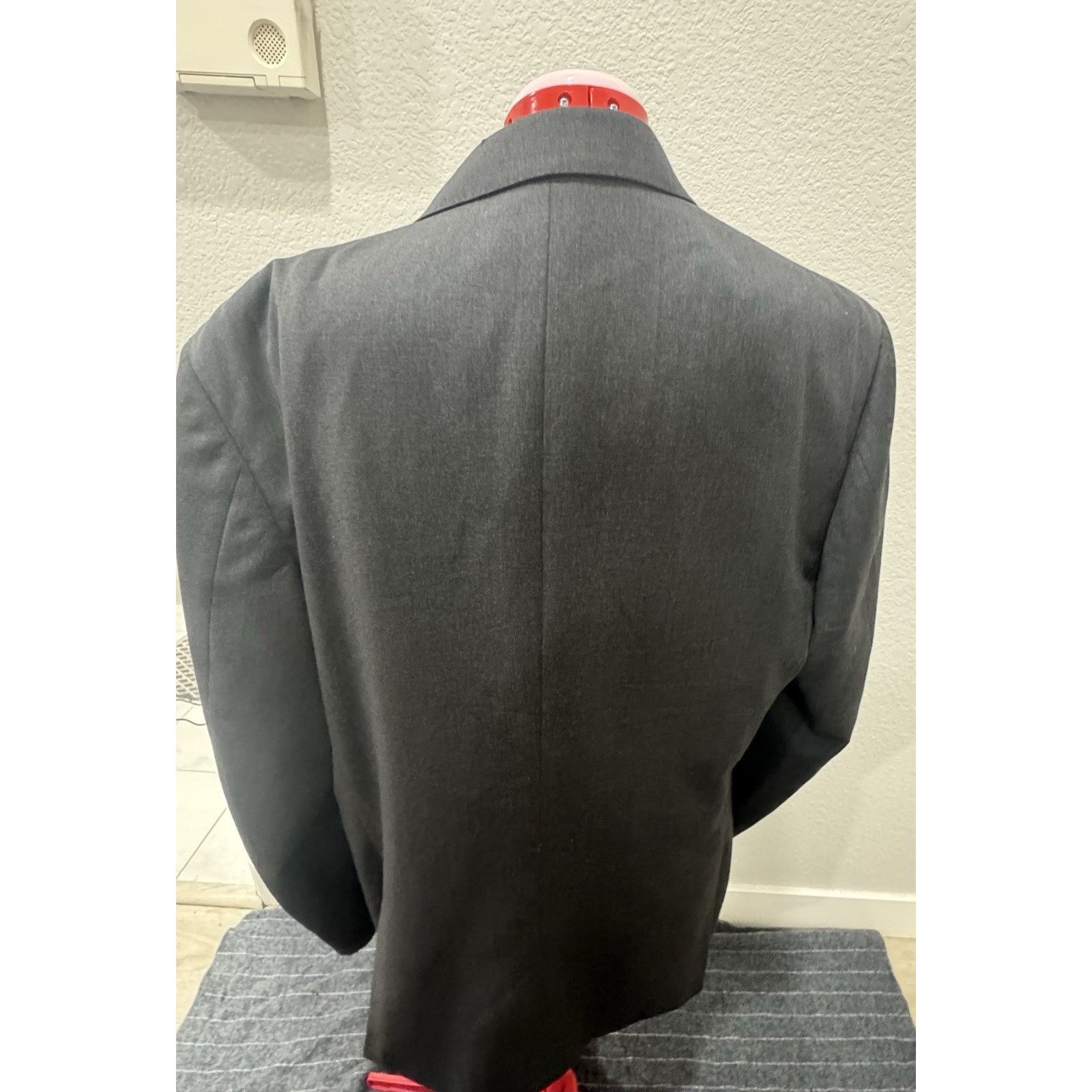 Canali Canali Jacket Men US 48L EU 58L Gray Blazer Wool Coat Italy Size 48L - 2 Thumbnail