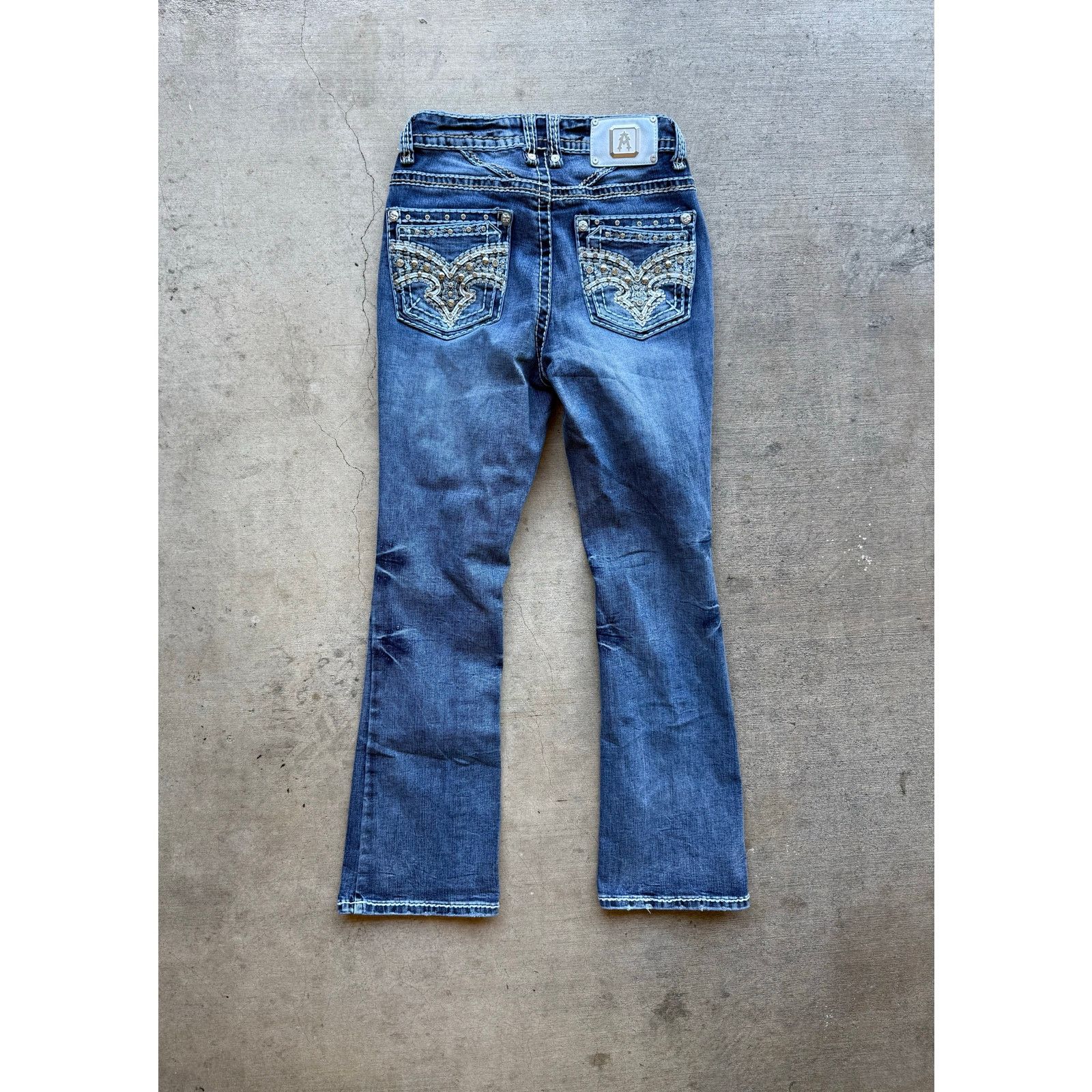 Other Y2K Answer Me Jeans Studded Bootcut Size 28x29 Size 28" / US 6 / IT 42 - 1 Thumbnail