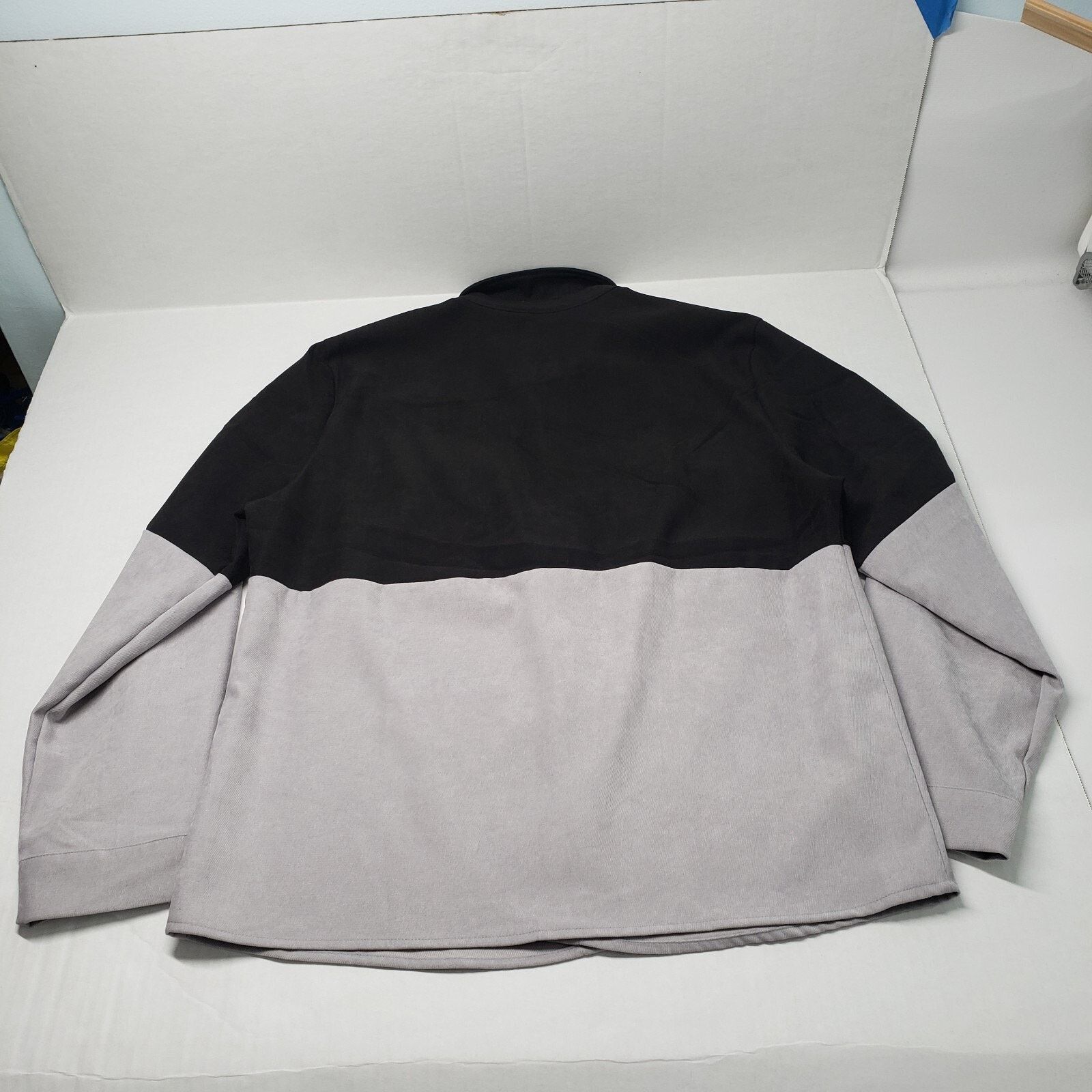 Other Go Destination Casual Button-Up Shirt Mens Large Gray Black Size US L / EU 52-54 / 3 - 11 Thumbnail