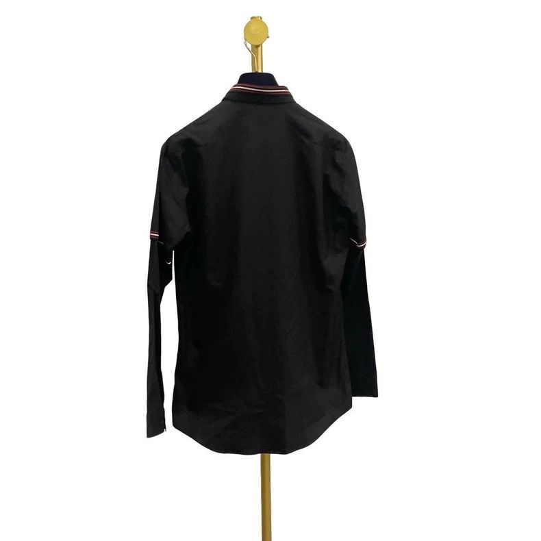 Dior Dior Size 37 Black striped fake two-piece shirt 2503-Nexta Size US XXS / EU 40 - 3 Thumbnail
