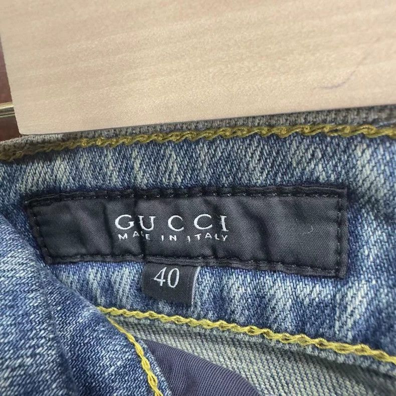 Gucci Gucci Straight jeans with holes 2503-Nextarrow Size US 40 / EU 56 - 3 Thumbnail
