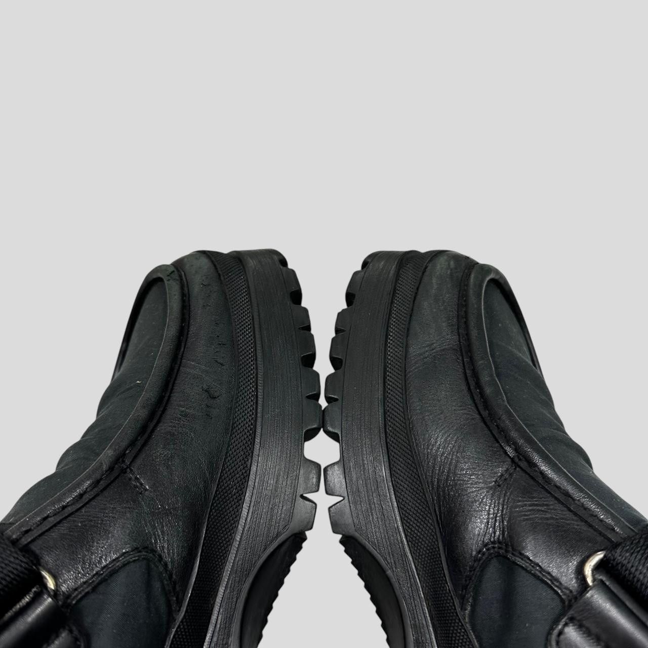 Prada Prada 00’s Leather Low Combat Strap Boots - UK8/8.5 Size US 9 / EU 42 - 6 Thumbnail