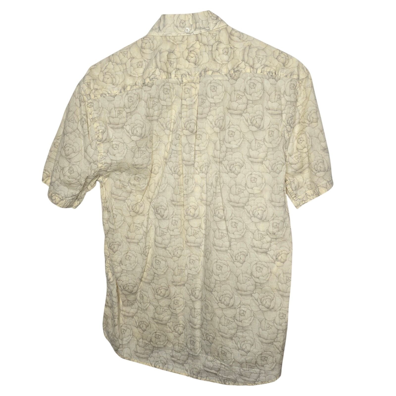 Billy Reid Billy Reid Standard SS Floral Button-down Shirt Size Medium Size US M / EU 48-50 / 2 - 6 Thumbnail