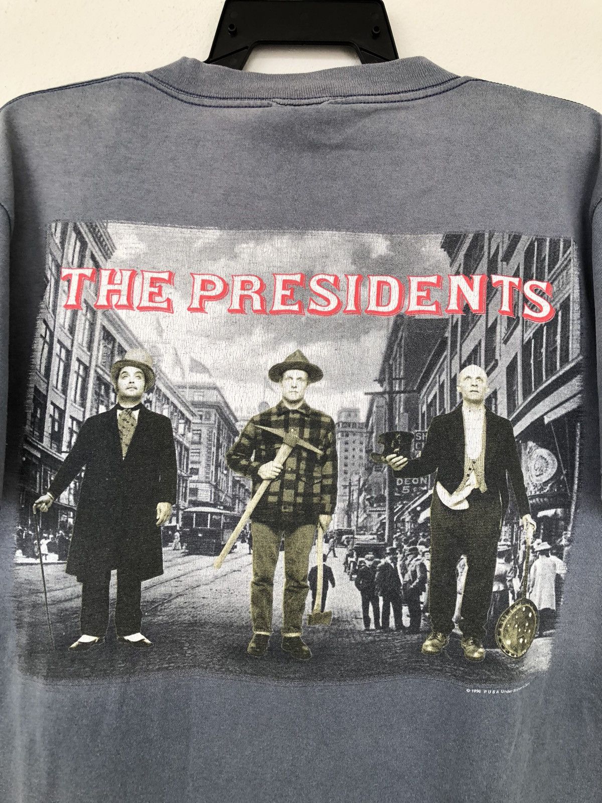 Band Tees Vintage 90s THE PRESIDENTS OF UNITED STATE Size US L / EU 52-54 / 3 - 3 Thumbnail