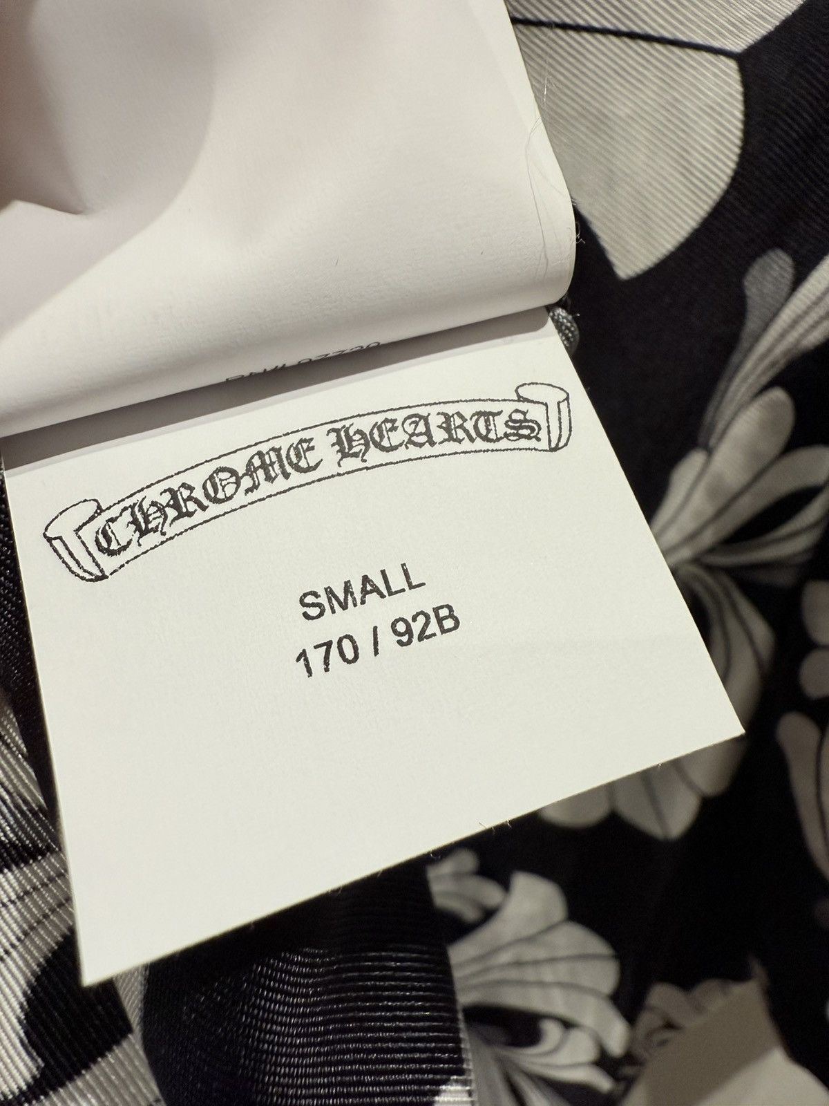 Chrome Hearts Chrome Hearts Silk Plus Motif VERY RARE Size US S / EU 44-46 / 1 - 14 Thumbnail