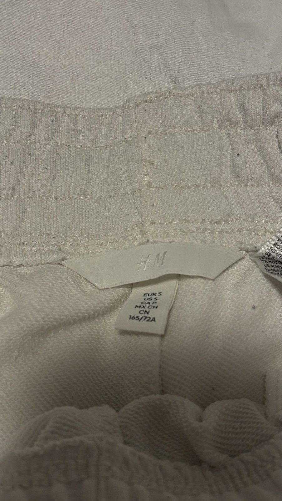 H&M White shorts Size 27" / US 4 / IT 40 - 2 Thumbnail