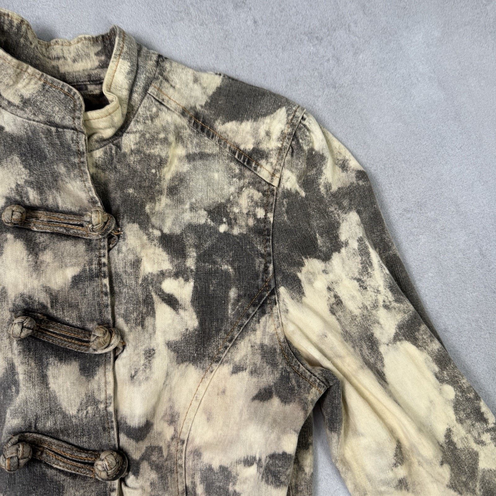 Vintage Vintage Jennyfer J Napoleon Jacket Tie Dye Size M Women Size M / US 6-8 / IT 42-44 - 10 Thumbnail