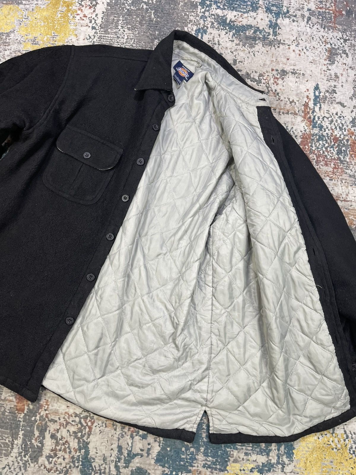 Dickies Dickies Fleece Button Down Shirt Jacket Size US M / EU 48-50 / 2 - 2 Thumbnail