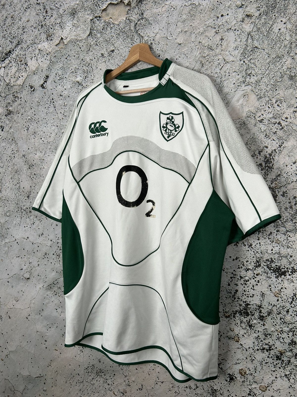 Canterbury of New Zealand Vintage Canterbury Of New Zealand Ireland Rugby Jersey O2 Size US XXL / EU 58 / 5 - 2 Thumbnail