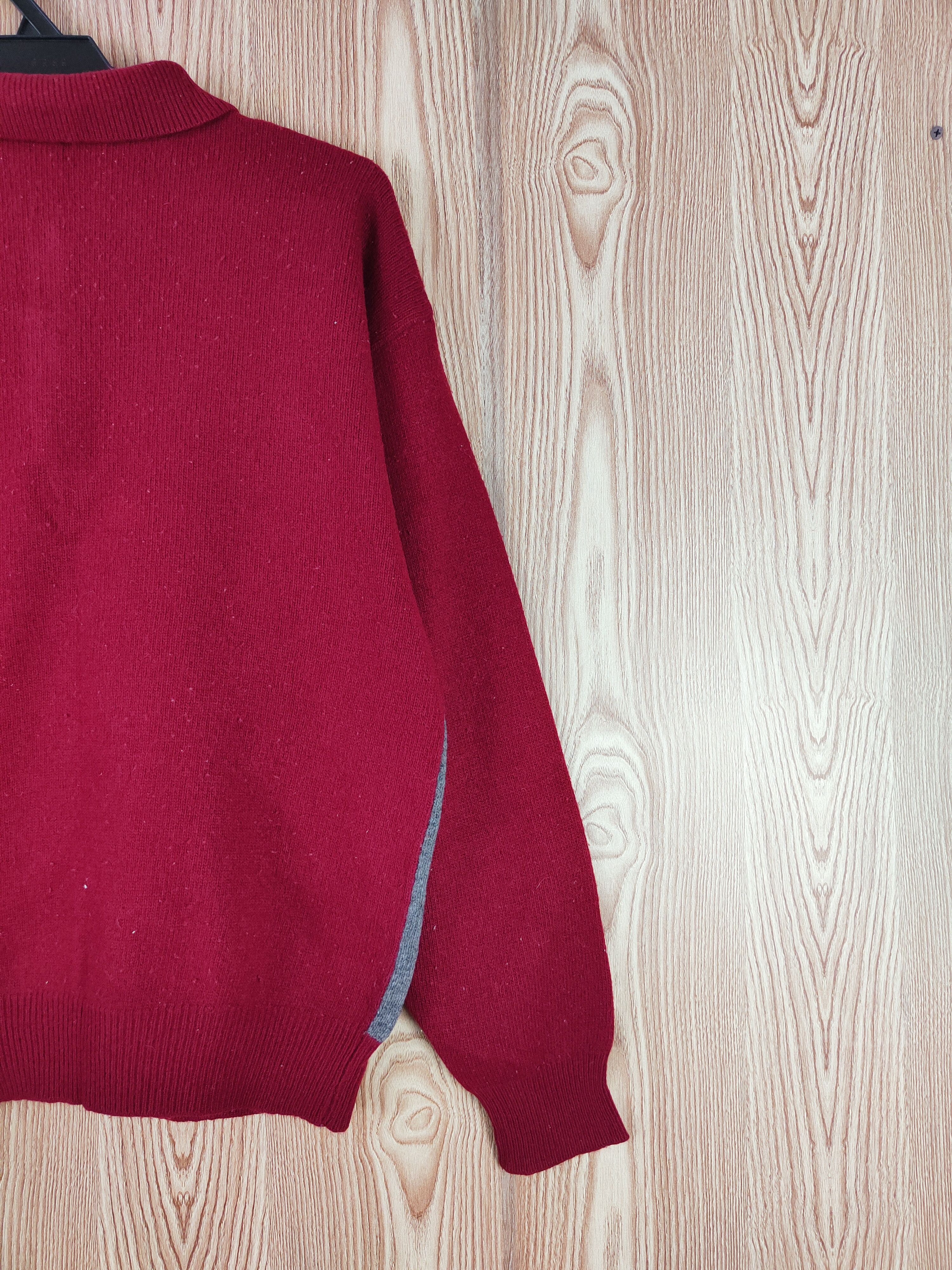 Homespun Knitwear × Vintage Brunella Gori Red Knitwear vintage Sweatshirts #W348 Size US M / EU 48-50 / 2 - 10 Thumbnail