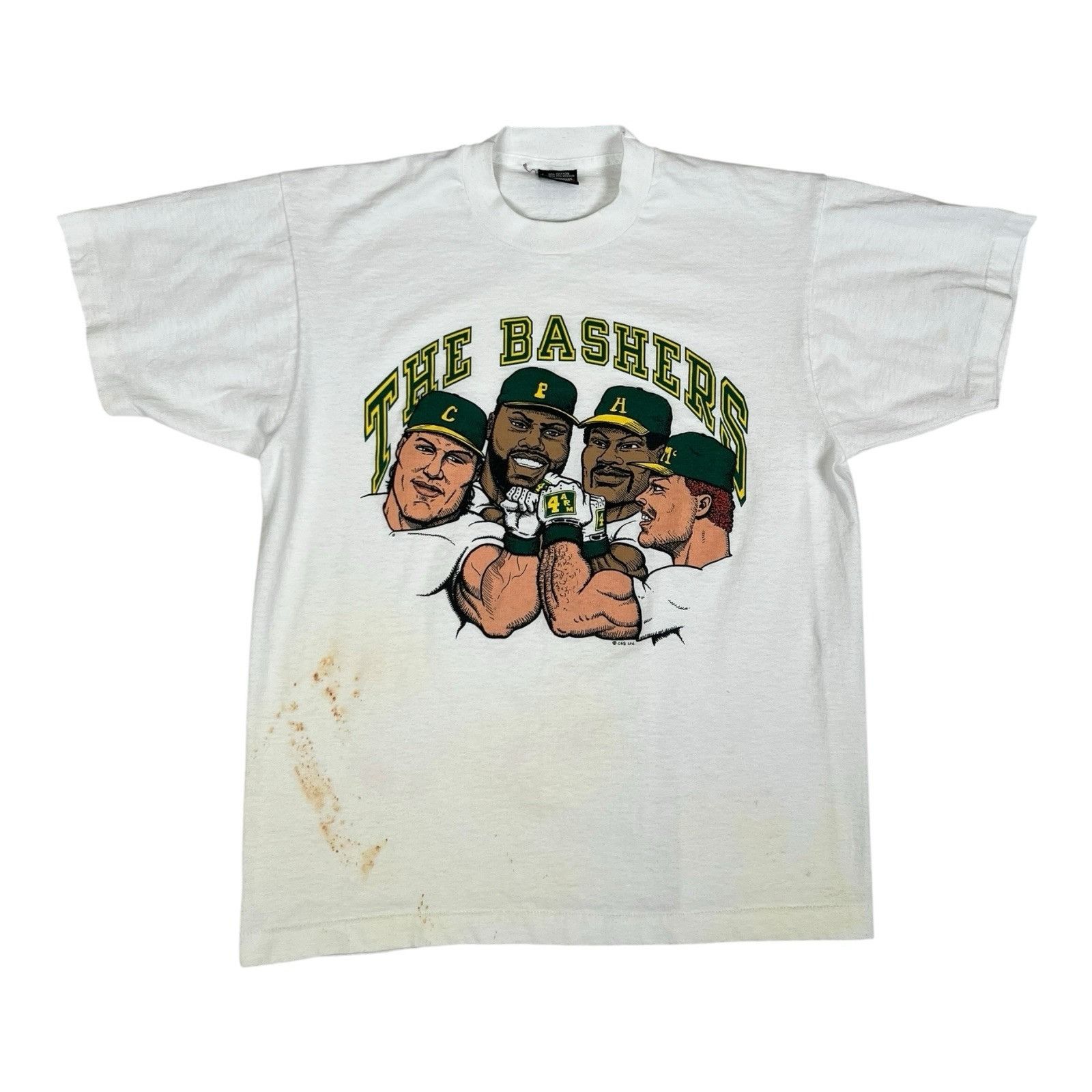Other Vintage Oakland Athletics “The Bashers” T-Shirt Size Large S Size US L / EU 52-54 / 3 - 1 Thumbnail