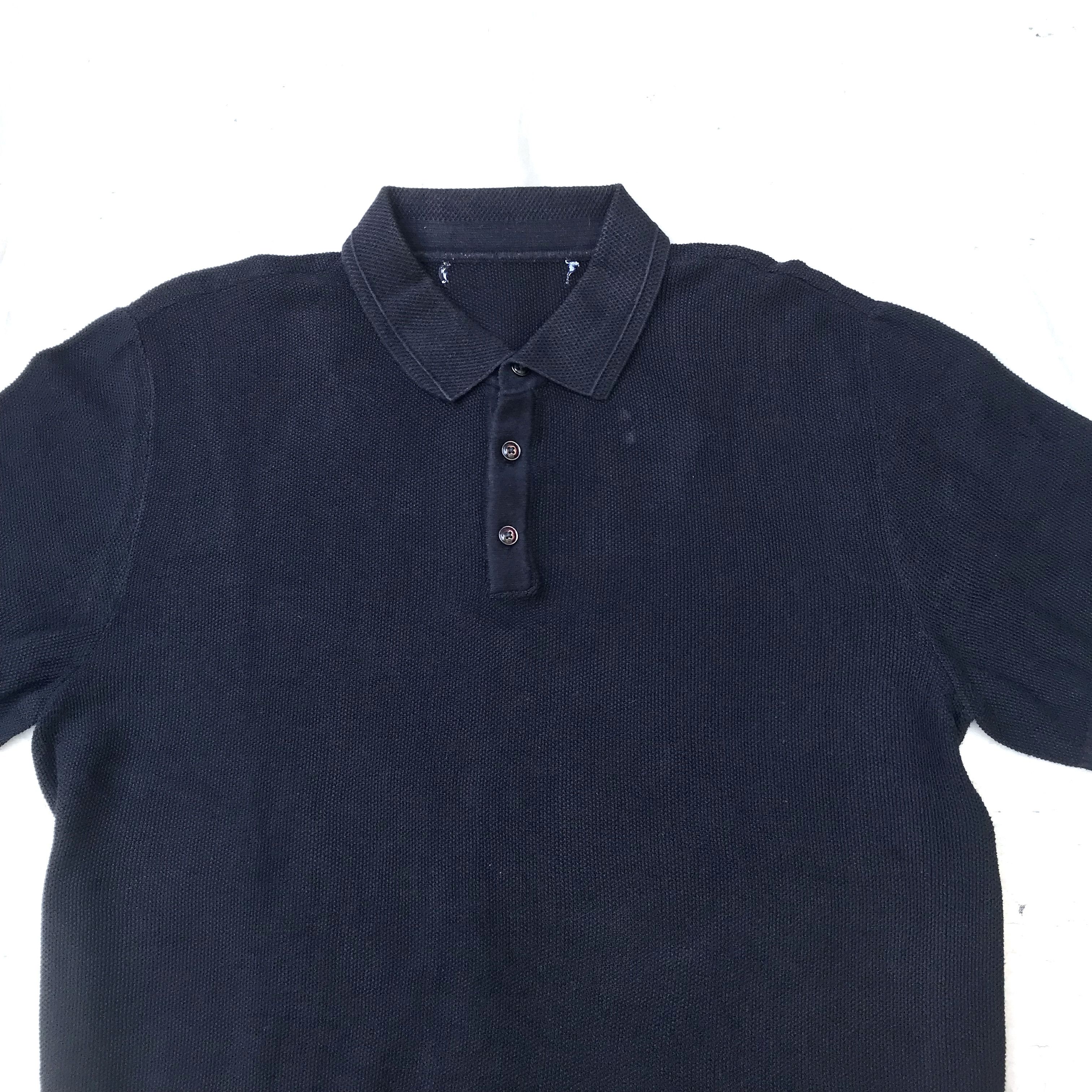 Jean-Michel Basquiat × Vintage Jean Michel Basquiat Jmb Black Polo Knitwear Size US M / EU 48-50 / 2 - 5 Thumbnail