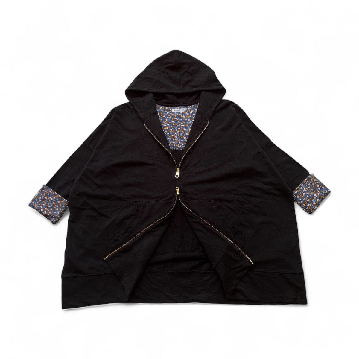 Tsumori Chisato Tsumori Chisato Boxy Hoodie Double Zipper Size US XL / EU 56 / 4 - 1 Thumbnail