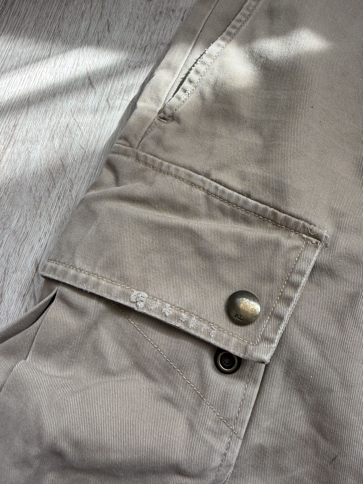 Polo Ralph Lauren Rare Polo Ralph Lauren Vintage Combat Cargo Distressed Size US 36 / EU 52 - 9 Thumbnail