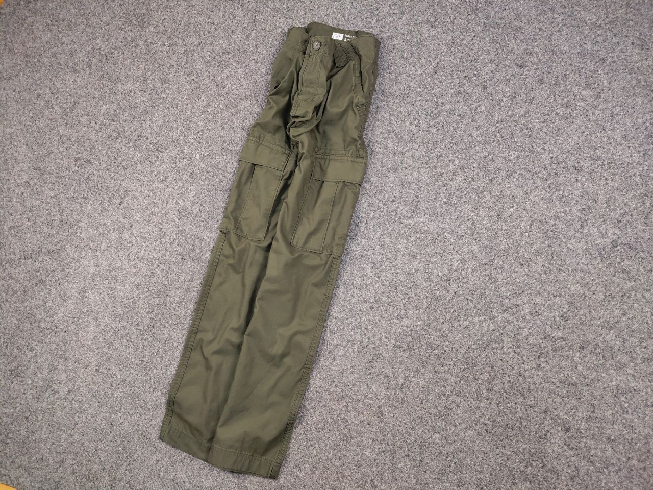 Japanese Brand Vintage Casual Japanese Style Green Cargo Straight Pants Size US 34 / EU 50 - 3 Thumbnail