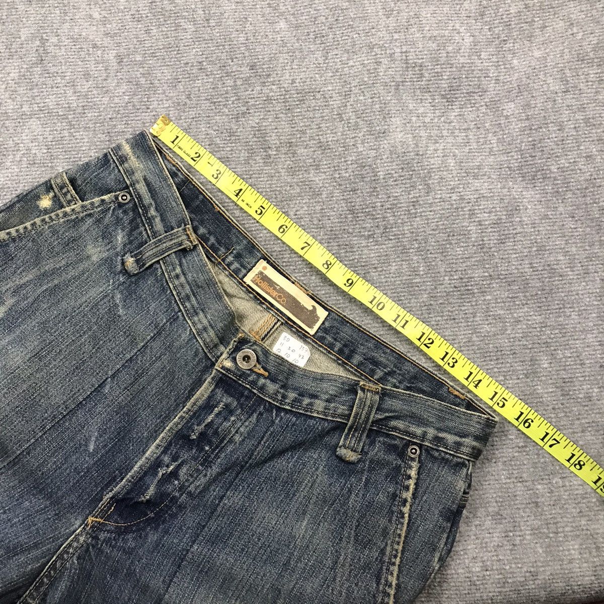 Other BAGGY RARE💀HOLLISTER DISTRESSED DENIM PANTS Size US 30 / EU 46 - 16 Thumbnail