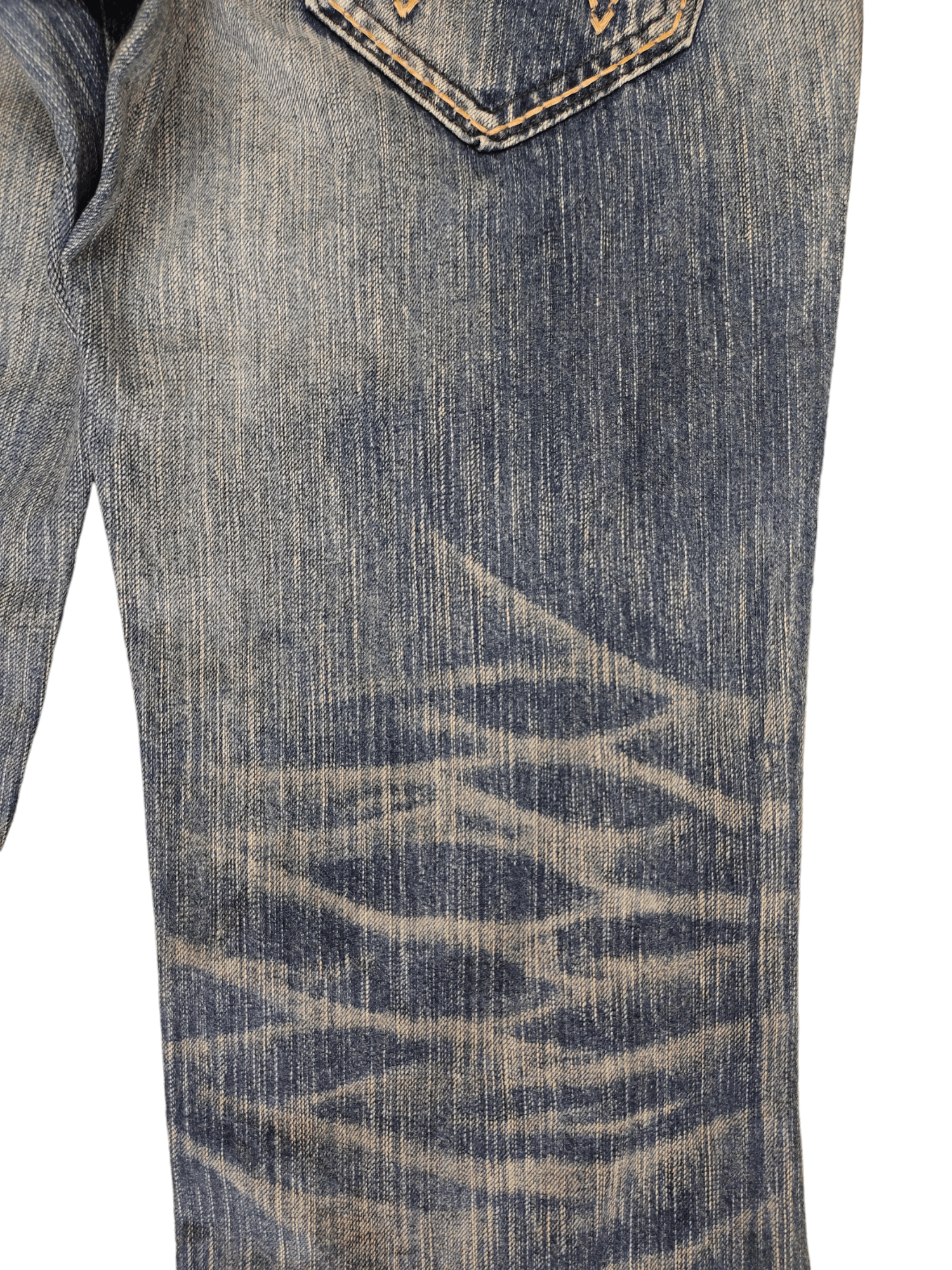 Edwin Flare Jeans Edwin XV Distres Faded Boot Cut Y2k Ifsixwasnine Size US 33 - 6 Thumbnail