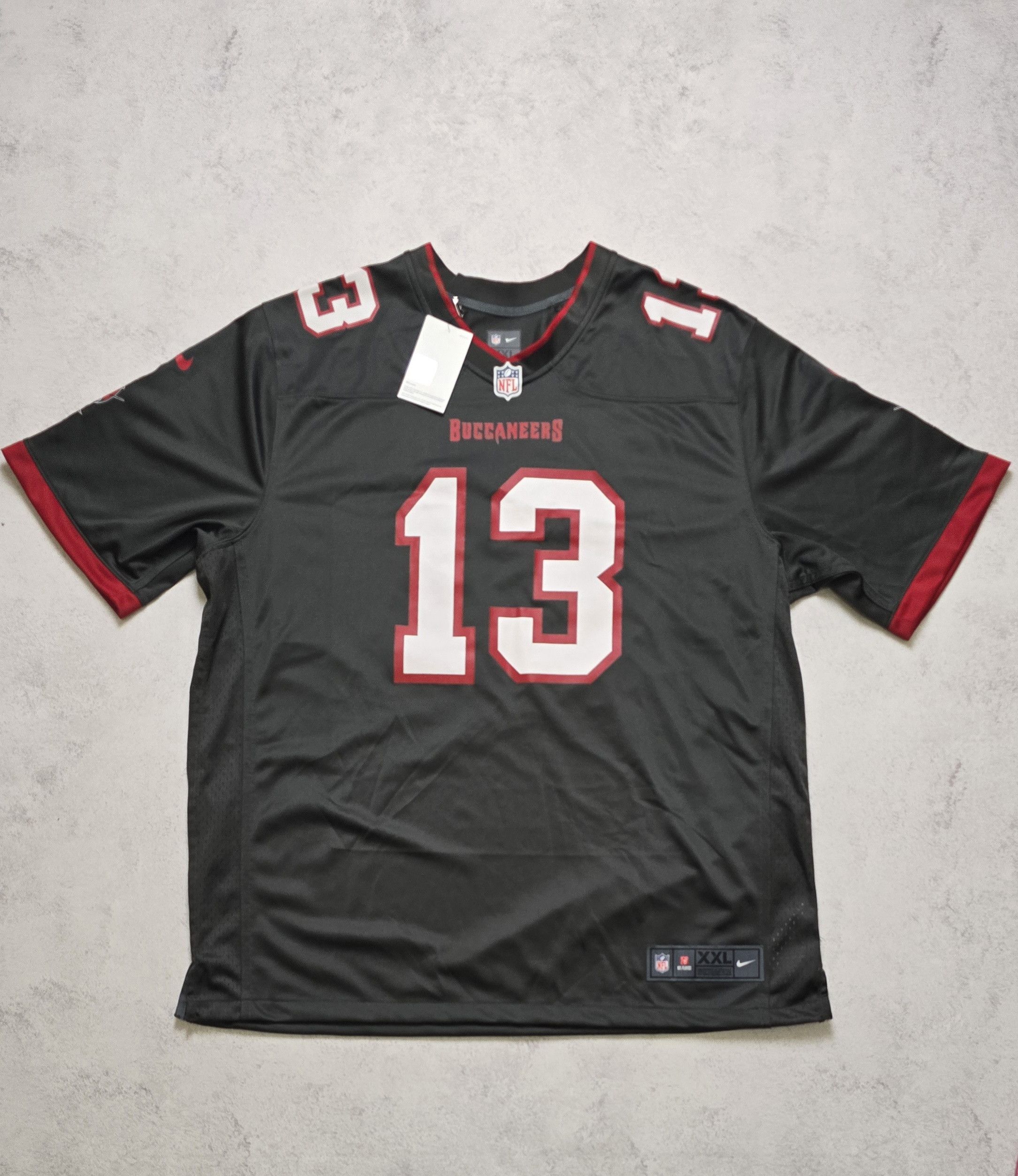 Nike Tampa Bay Buccaneers Mike Evans #13 Pewter Game NFL Jersey Size US XXL / EU 58 / 5 - 1 Thumbnail
