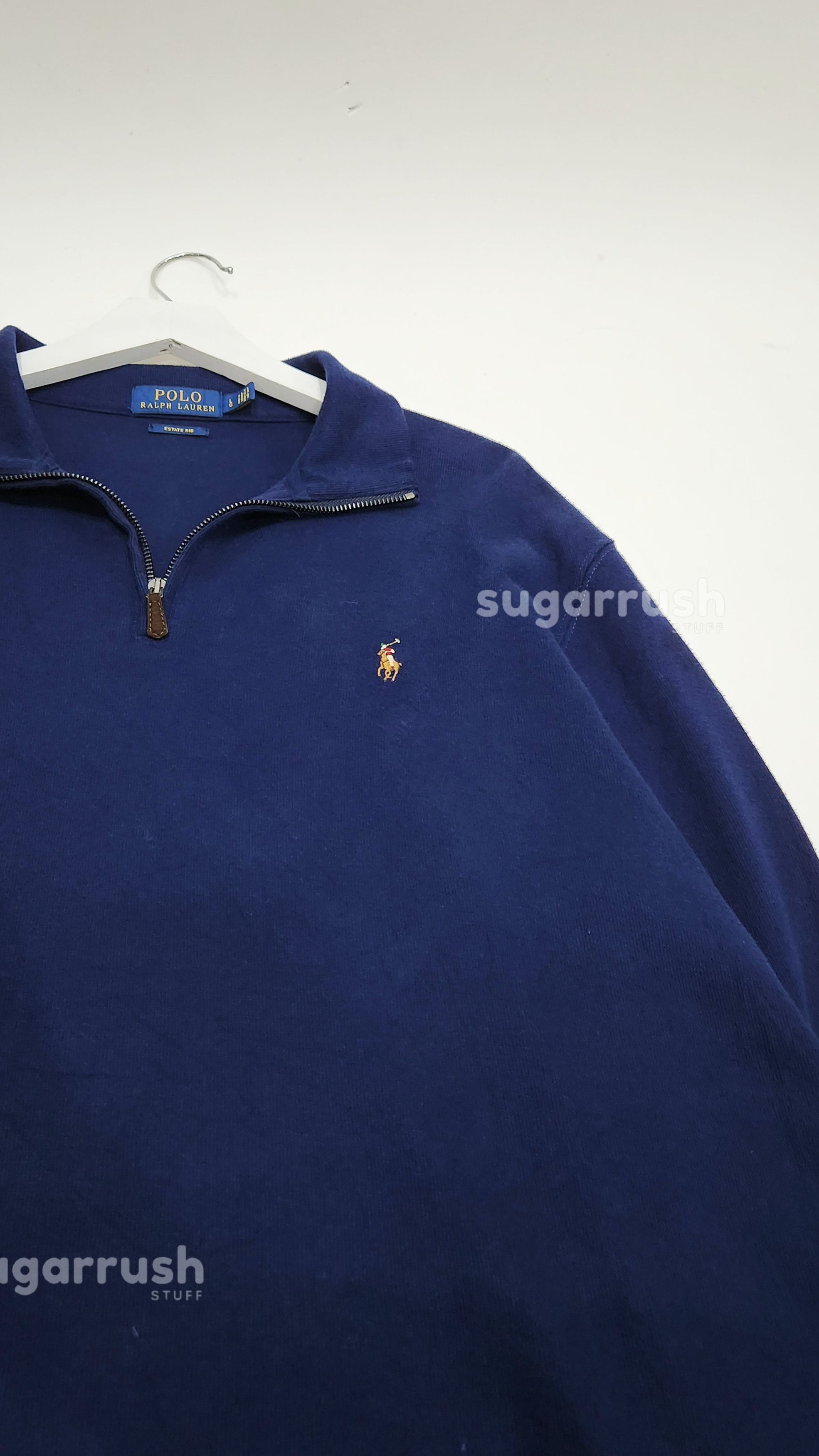 Polo Ralph Lauren POLO RALPH LAUREN HALFZIPPER NAVY Size US L / EU 52-54 / 3 - 1 Thumbnail