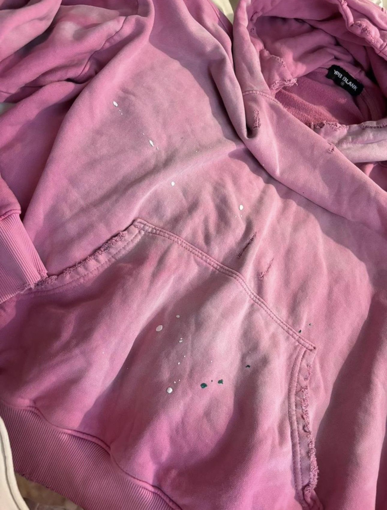 Other Distressed pink hoodie Size US XXL / EU 58 / 5 - 4 Thumbnail