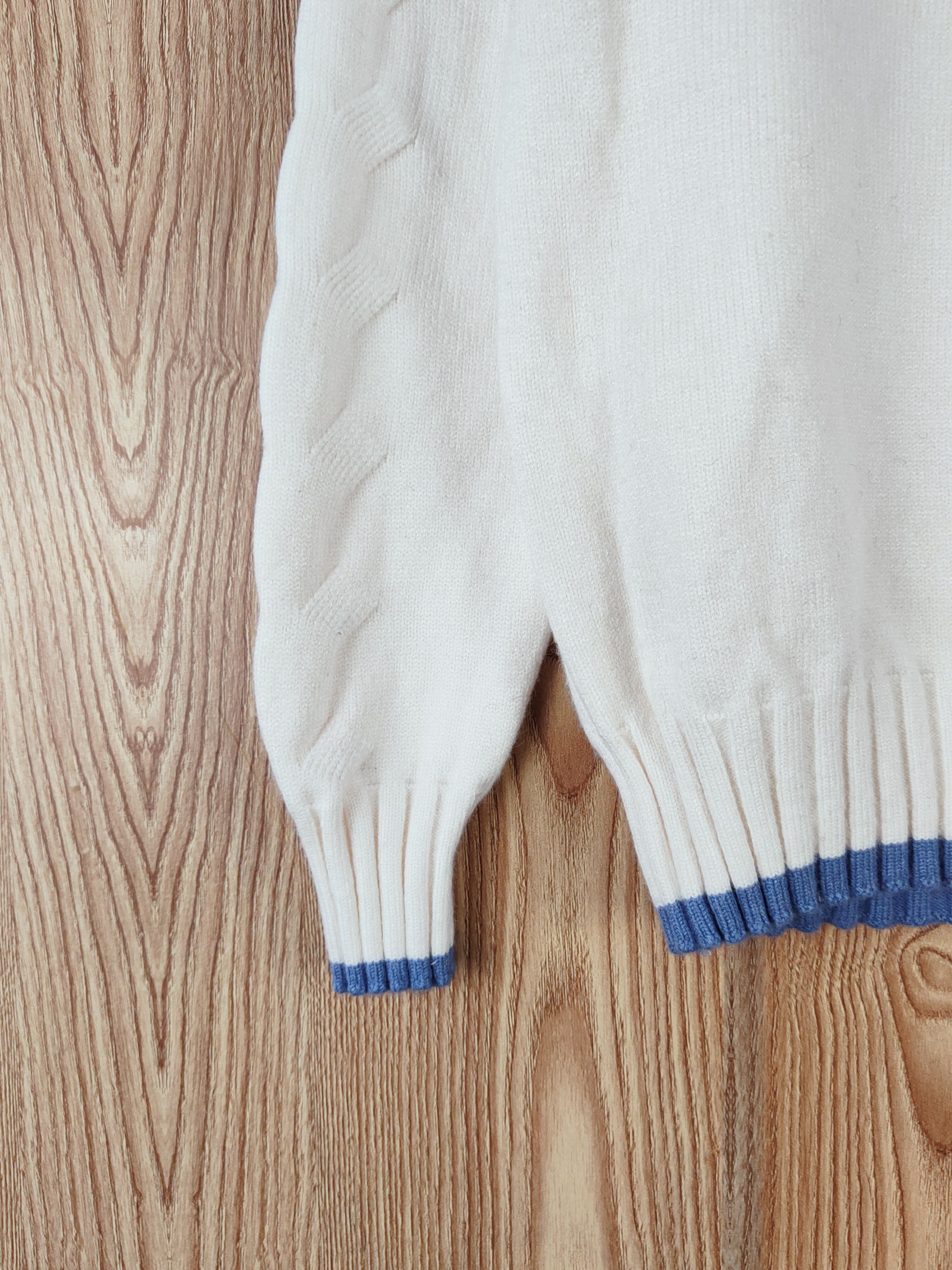 Japanese Brand × Vintage Grace Fulsmile Cream Knitwear Sweatshirts #W473 Size M / US 6-8 / IT 42-44 - 4 Thumbnail