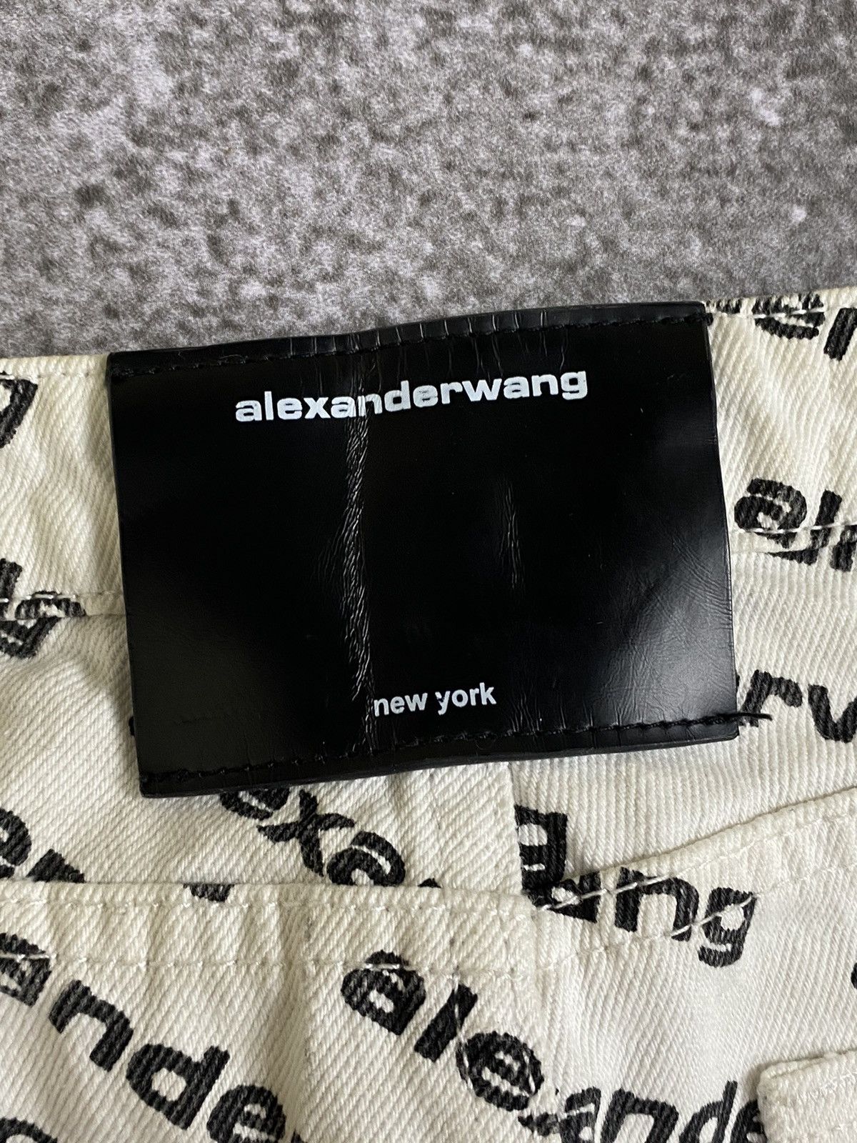 Alexander Wang Alexander wang logo print jeans Size US 26 / EU 42 - 11 Thumbnail