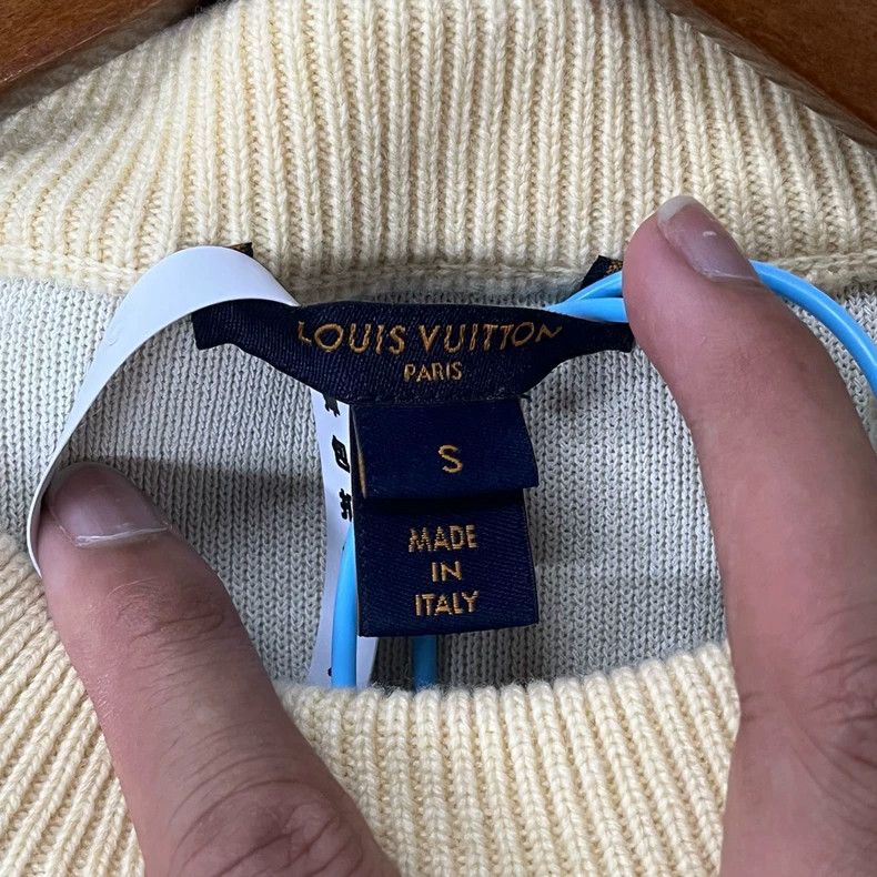 Louis Vuitton Louis Vuitton Yellow Shawl Pullover Sweatshirt Size S / US 4 / IT 40 - 5 Thumbnail