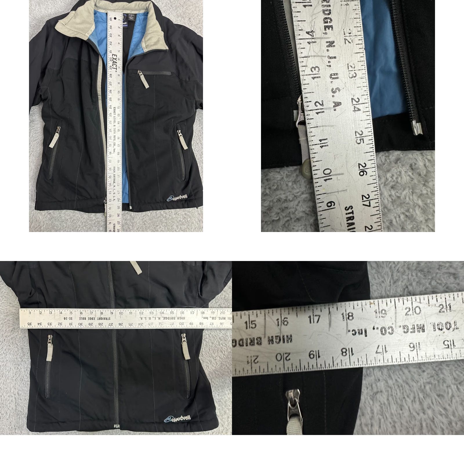 Vintage Nike Shirt Women's CLOUDVEIL Black Full Zip Promaloft Zero G Insulated Jacket M Size M / US 6-8 / IT 42-44 - 9 Thumbnail