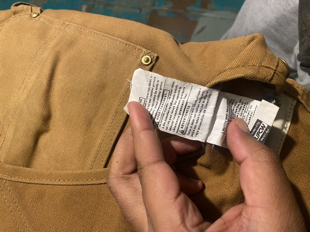 Carhartt 2011 Brown Carhartt Overalls Size US 40 / EU 56 - 8 Thumbnail