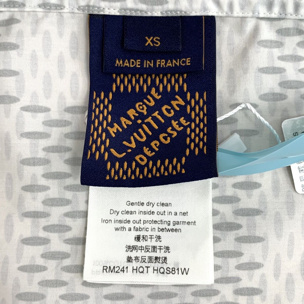 Louis Vuitton Louis Vuitton Color-block Damier Long Sleeve Shirt K26WX Size US XS / EU 42 / 0 - 6 Thumbnail