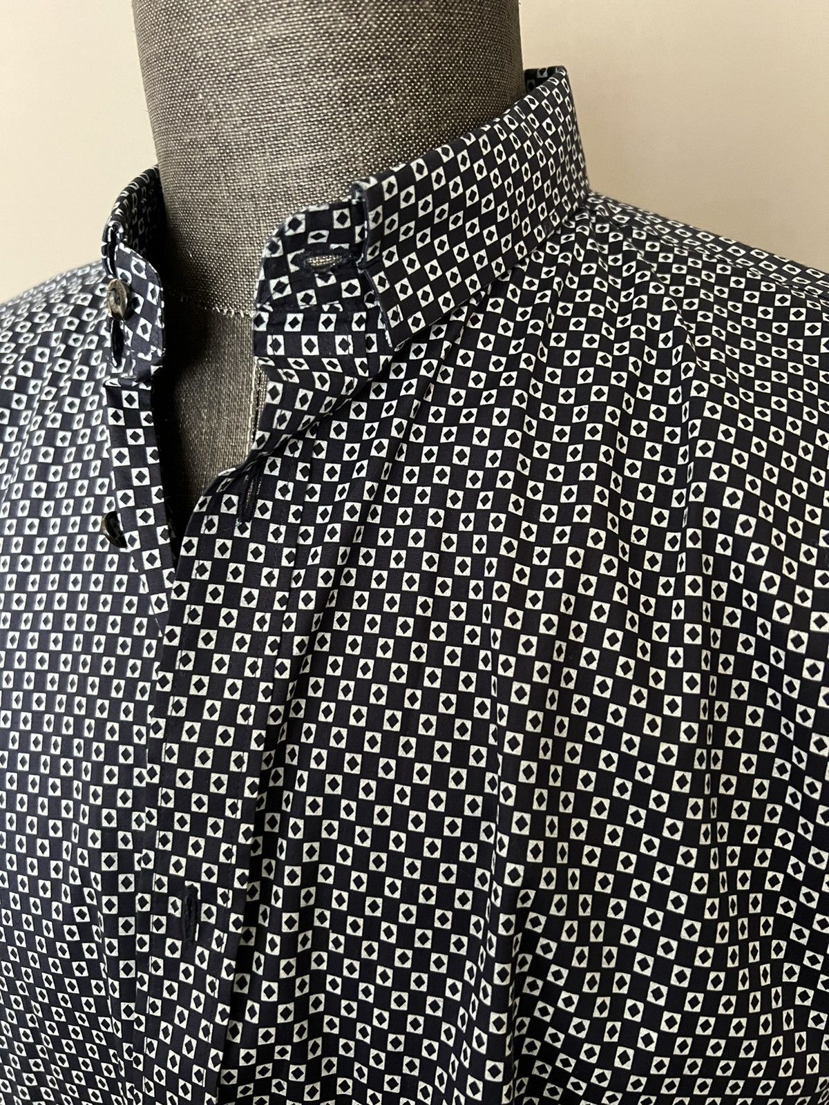 Scotch & Soda Scotch & Soda men's blue button down dress casual shirt Size US XL / EU 56 / 4 - 2 Thumbnail