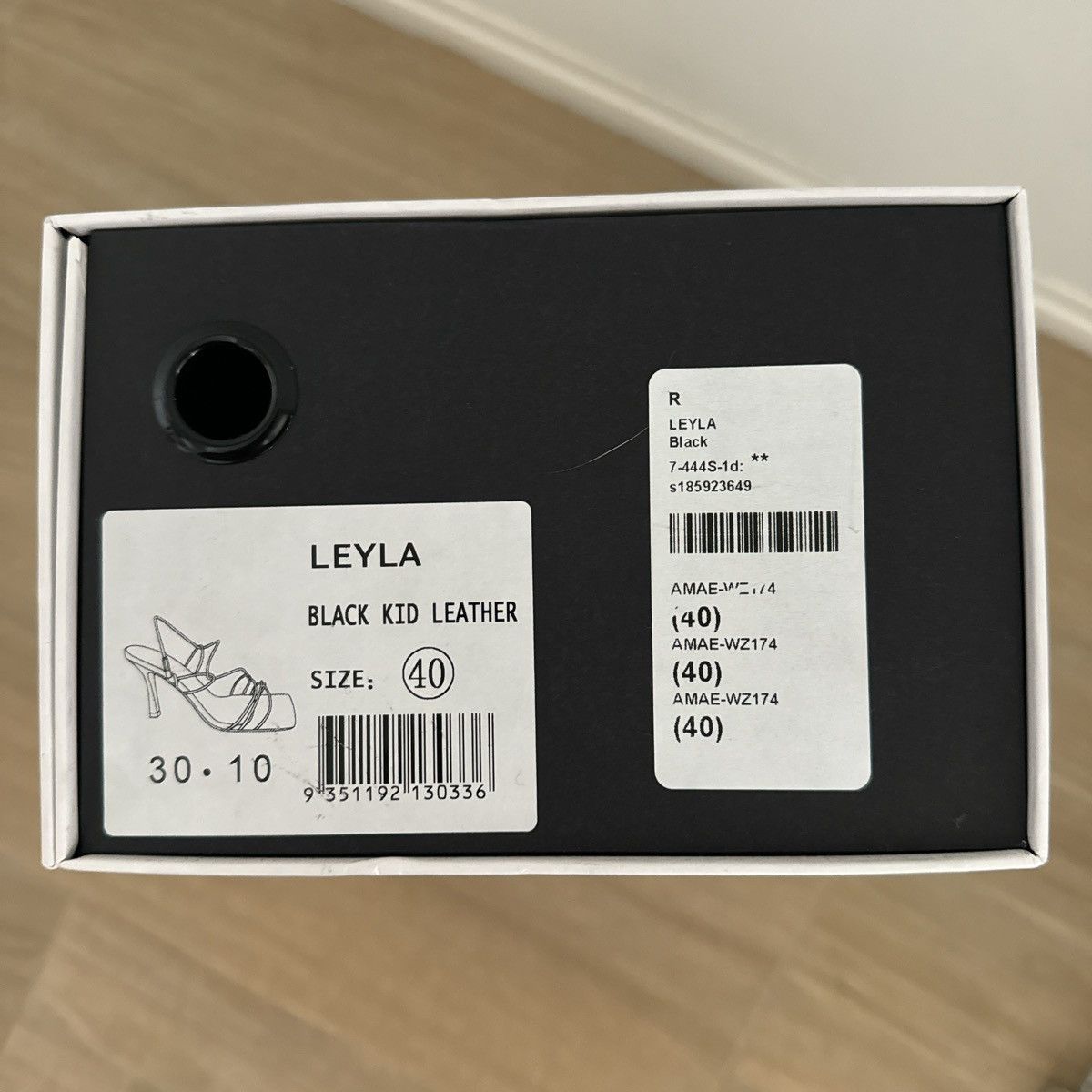 Other Alias Mae Leyla Heel, Black, Size US 9 Size US 9 / IT 39 - 5 Thumbnail