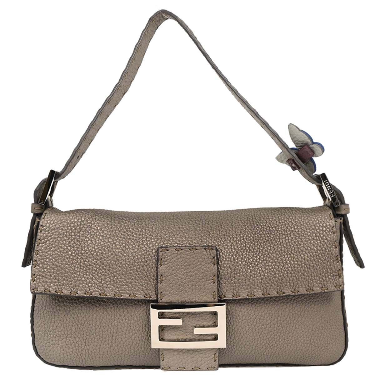 Fendi Fendi Selleria Baguette Bag Leather Size ONE SIZE - 1 Thumbnail