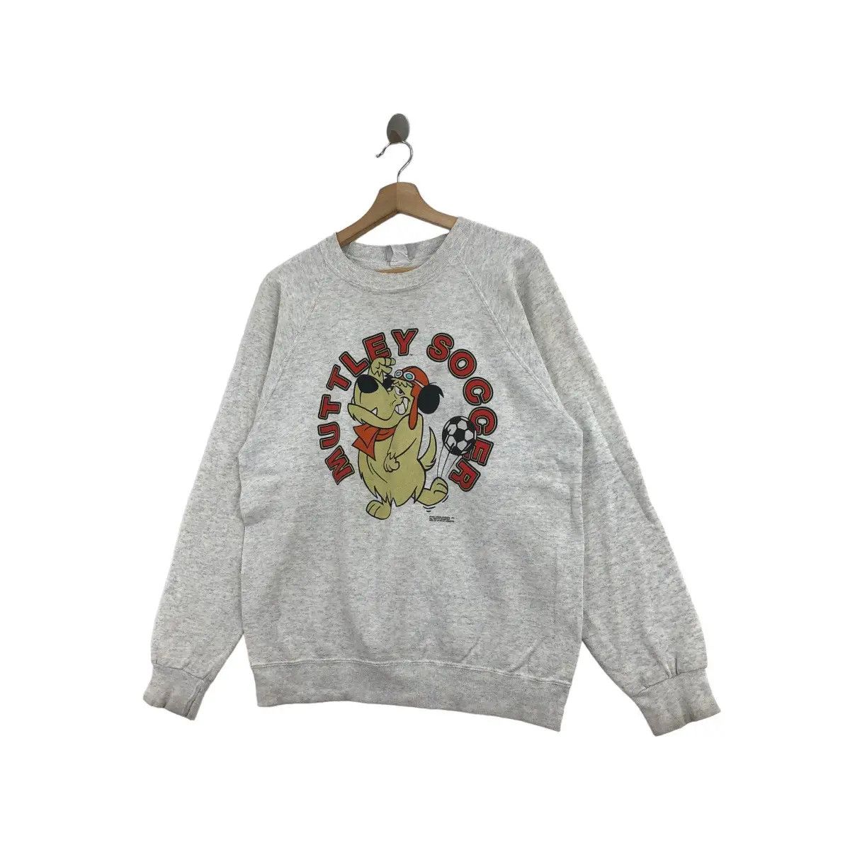 Vintage Vtg 1994 STANLEY DESANTIS MUTTLEY Soccer Sweatshirt HANNA Size US L / EU 52-54 / 3 - 5 Thumbnail