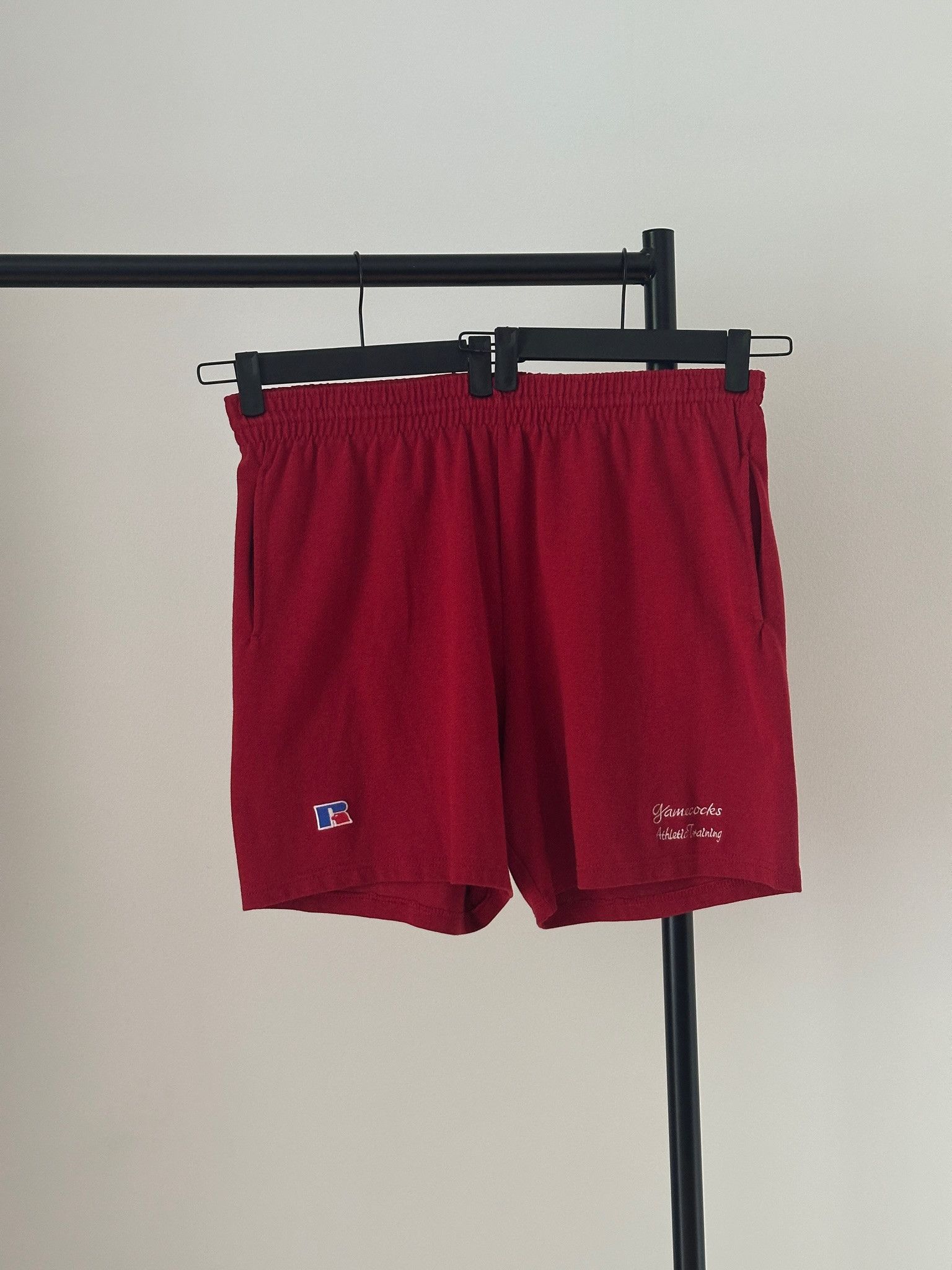 NCAA × Russell Athletic × Vintage Vintage 90s Russell 'Gamecocks Athletic Training' Shorts Size US 38 / EU 54 - 1 Thumbnail