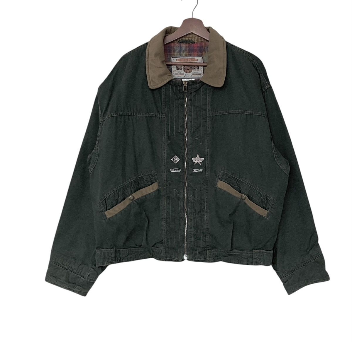 Japanese Brand × Vintage Vintage Japanese Brand Gembony Denim Jacket 1990s Size US L / EU 52-54 / 3 - 1 Thumbnail