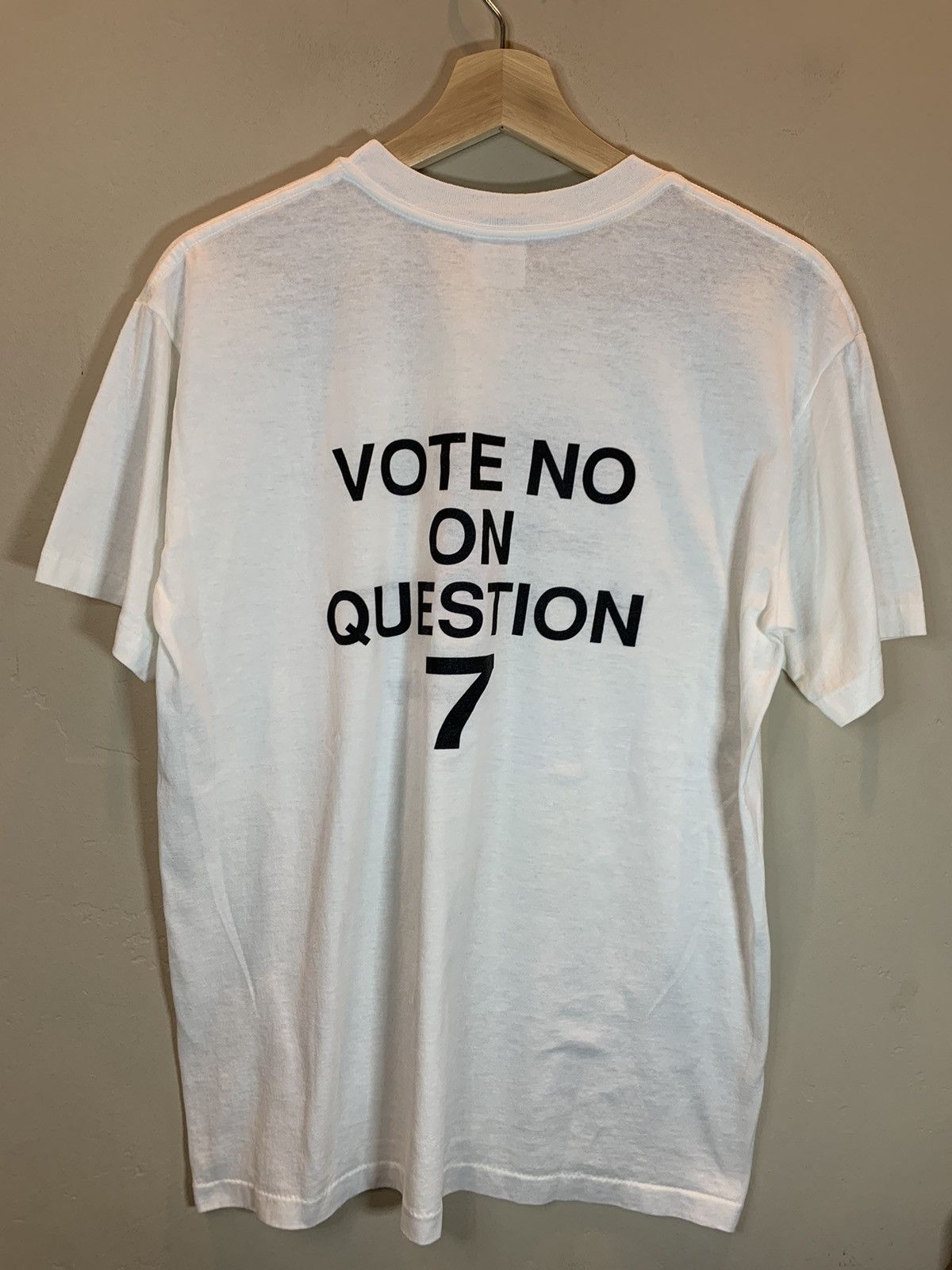 Vintage *RARE* Vintage 80’s Anti Abortion Art Single Stitch T-Shirt Size US L / EU 52-54 / 3 - 5 Thumbnail