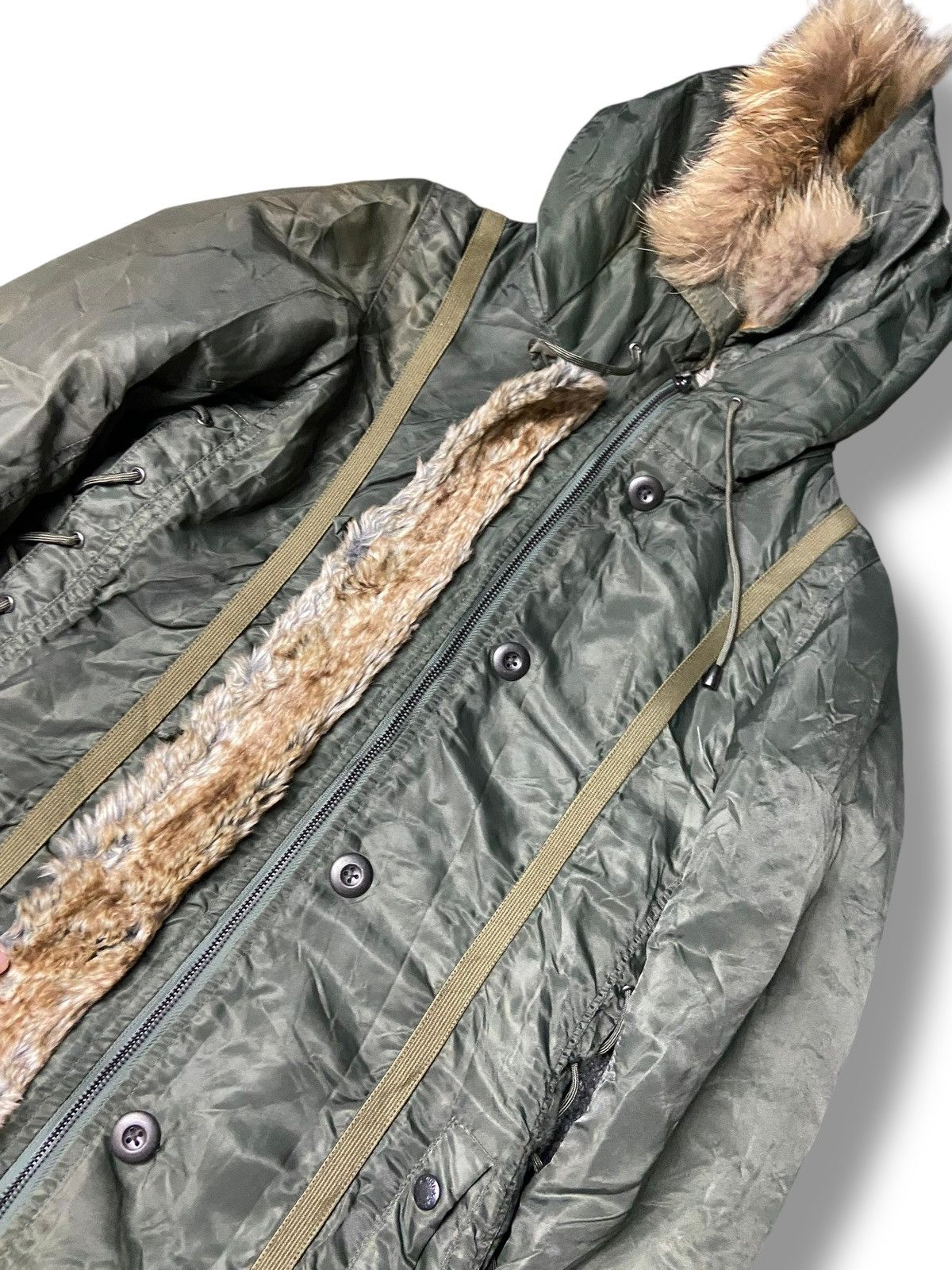 Avirex Avirex MFG Military Parka Jacket with Fur Hooded (167) Size US S / EU 44-46 / 1 - 2 Thumbnail