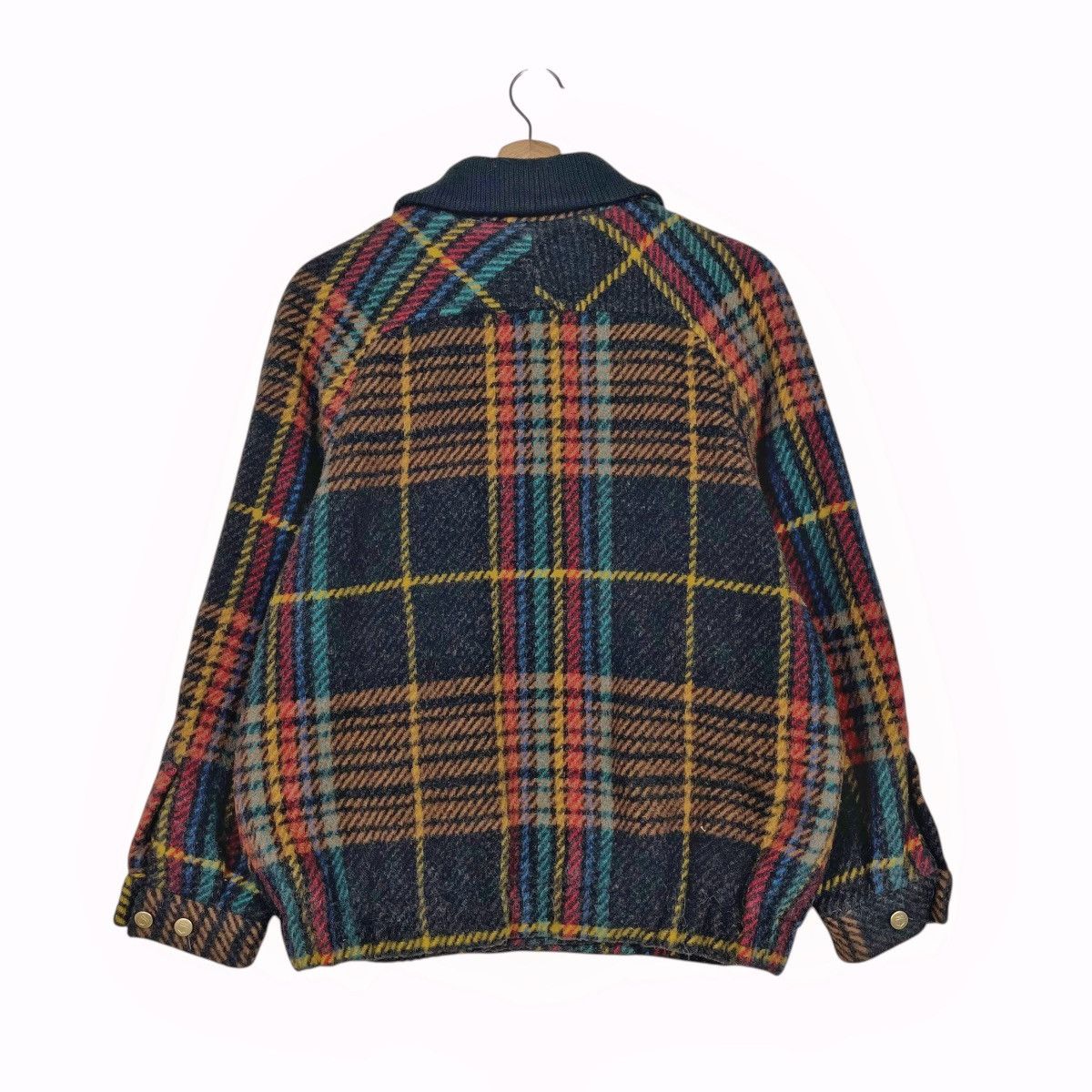 Valentino Vintage Valentino Garavani Tartan Wool Jacket Size XS / US 0-2 / IT 36-38 - 7 Thumbnail