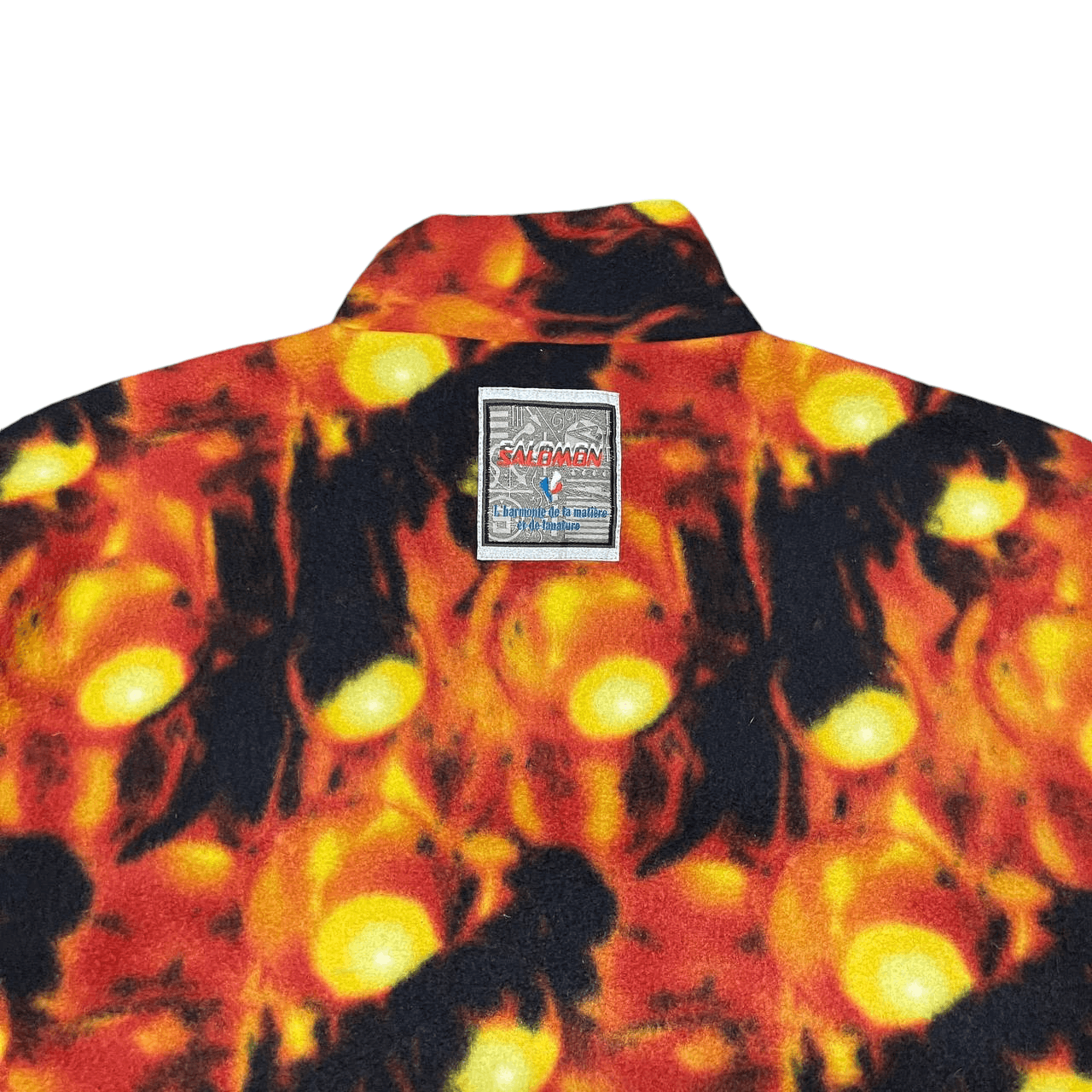 Salomon Vtg Salomon Half Zip Drawstring Jacket Overprinting Unisex Size US L / EU 52-54 / 3 - 11 Thumbnail