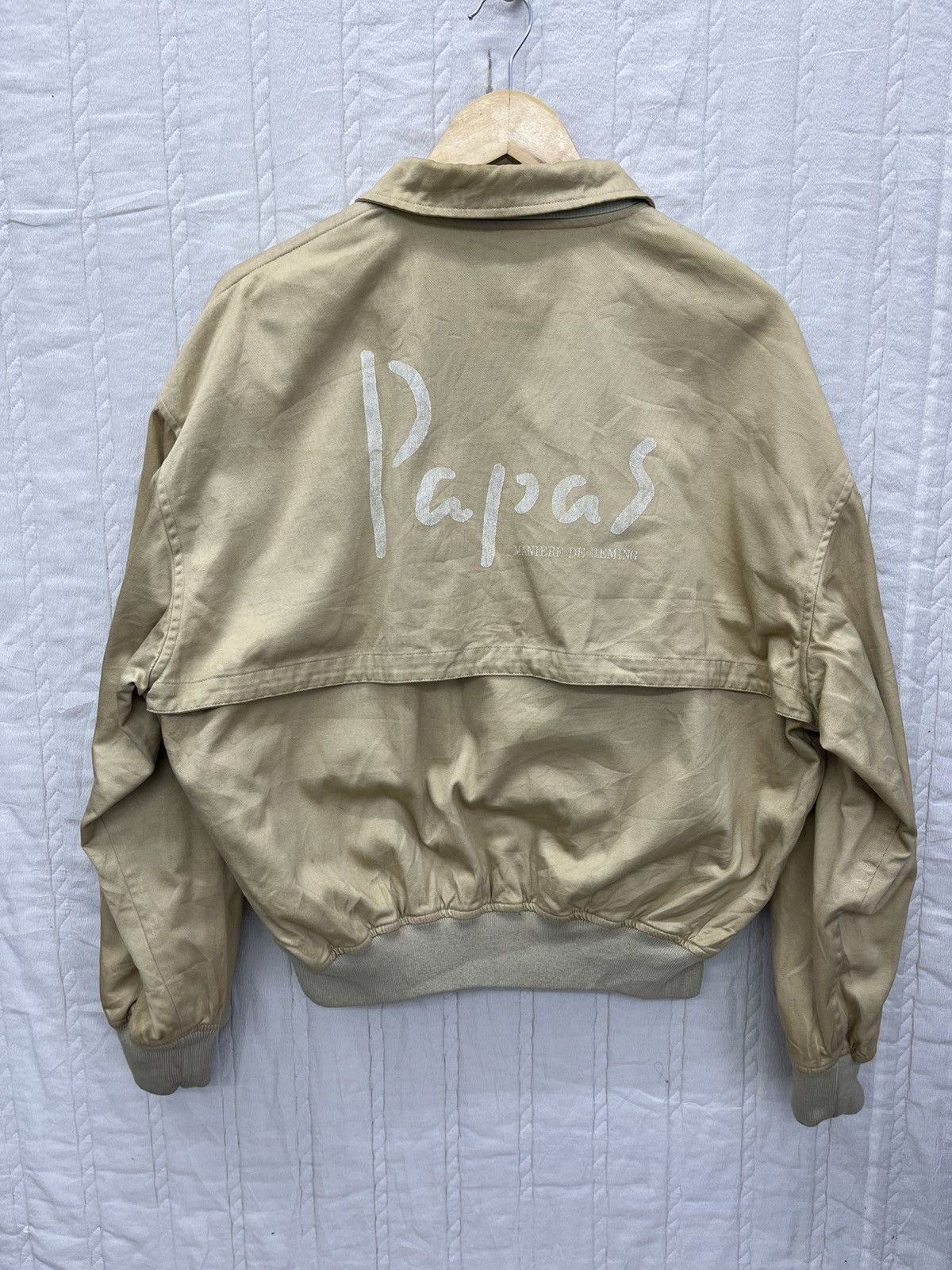 Designer × Japanese Brand × Vintage ARCHIVE🔥VTG PAPAS GOLF BOMBER JACKET Size US M / EU 48-50 / 2 - 1 Thumbnail