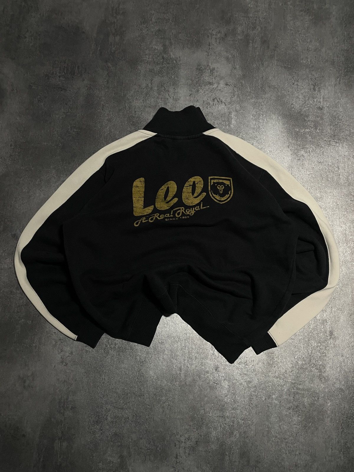 Lee 🔥RARE🔥Vintage Y2K Lee Sweatshirt Half Zip Rare Hype Boxy Size US S / EU 44-46 / 1 - 2 Thumbnail
