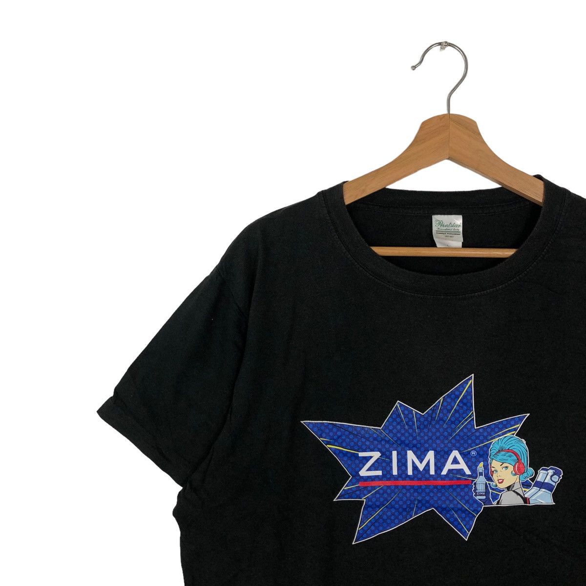 Cartoon Network VINTAGE T-SHIRT SHORT SLEEVE ZIMA CARTOON BIG LOGO Size US L / EU 52-54 / 3 - 6 Thumbnail