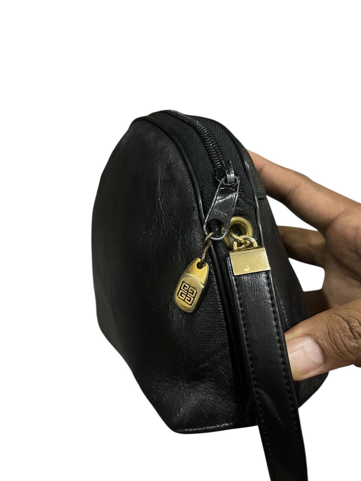 Givenchy Vintage givenchy 4g black leather hand bag Size ONE SIZE - 6 Thumbnail
