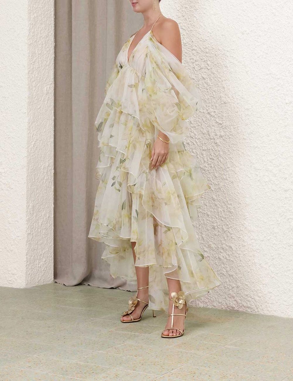 Zimmermann oc11z0525 Maxi Dress in Multicolor Size M / US 6-8 / IT 42-44 - 3 Thumbnail