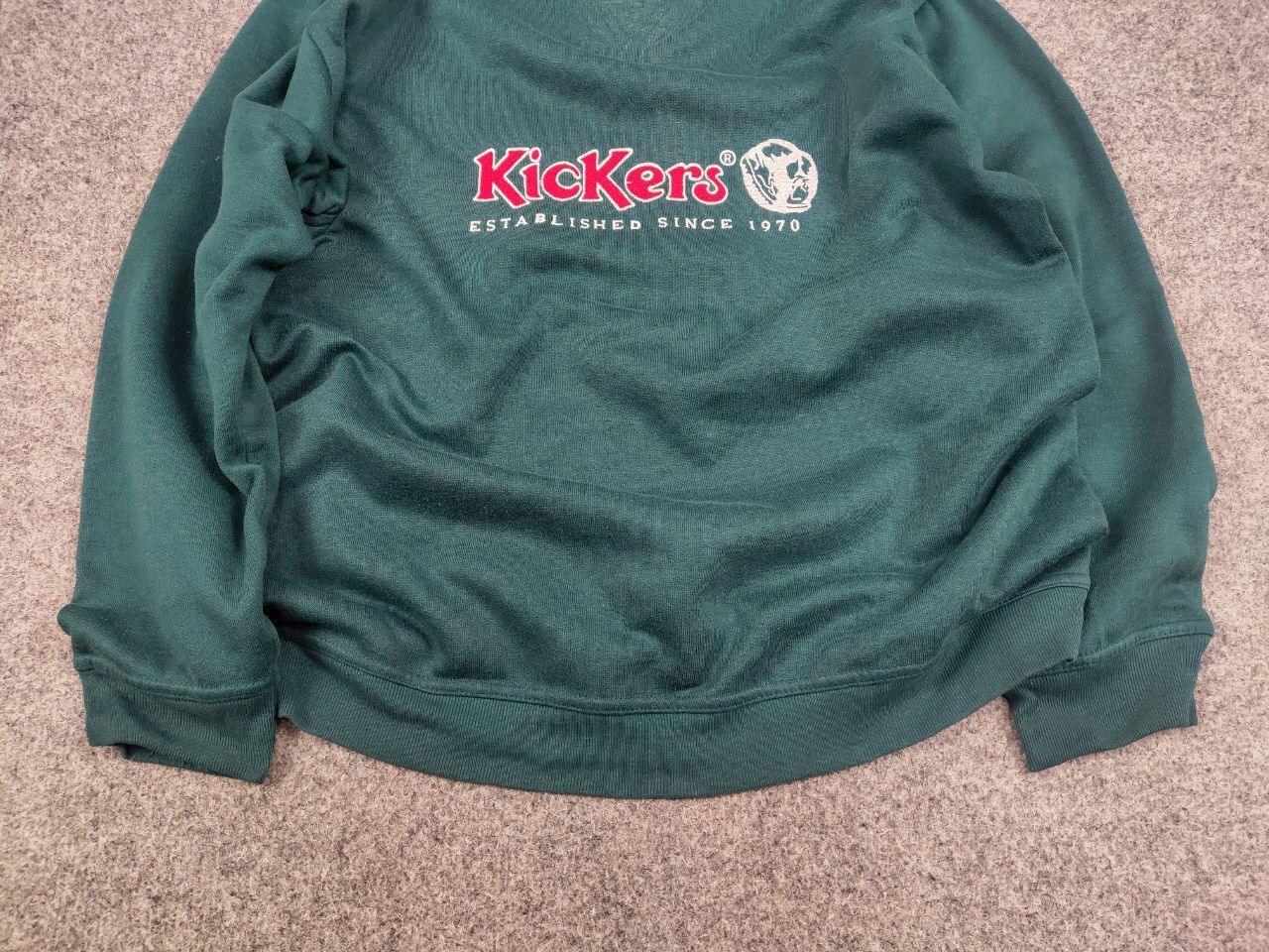 Kickers Vintage KicKers embroidered Emerald Sweatshirt Y2K Style Size US M / EU 48-50 / 2 - 10 Thumbnail