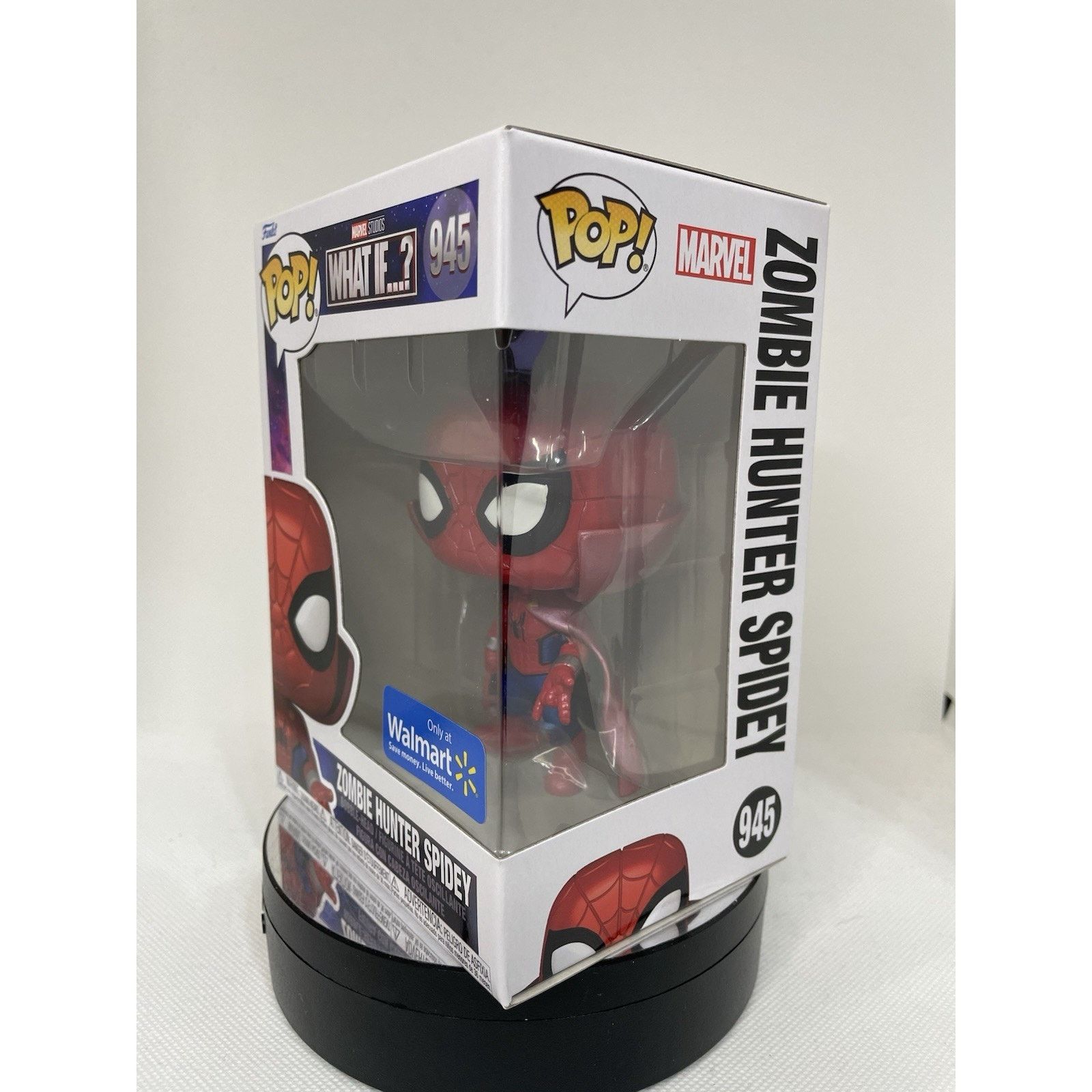 Marvel Comics Funko PoP Zombie Hunter Spidey Metallic Walmart Excl 945 Size ONE SIZE - 2 Thumbnail