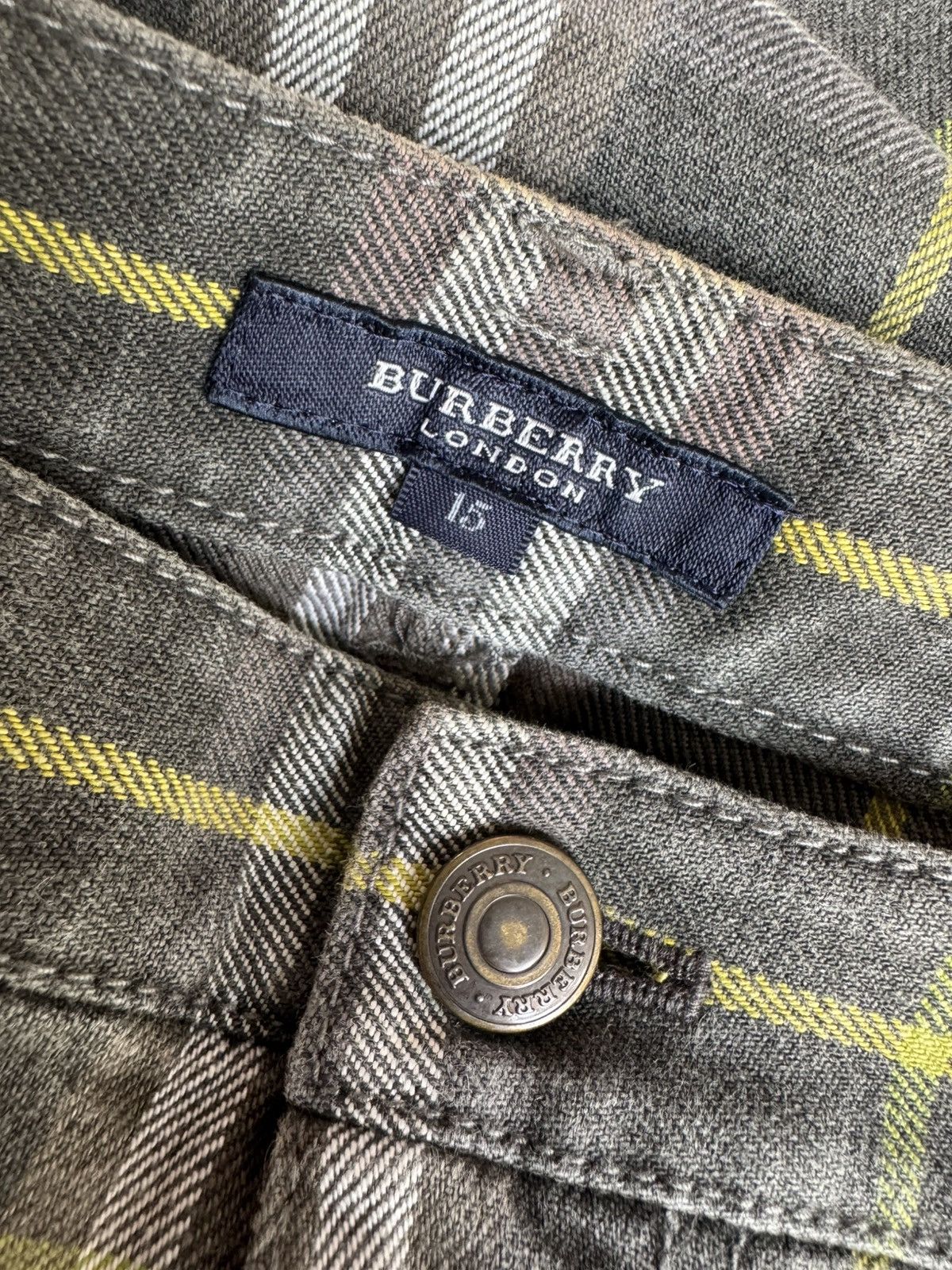 Burberry VERY RARE VINTAGE PANTS BURBERRY NOVA CHECK Size US 32 / EU 48 - 3 Thumbnail